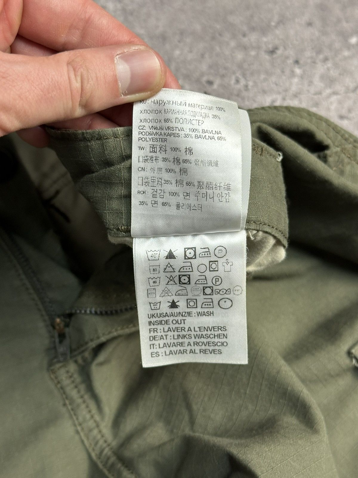 Carhartt × Vintage Vintage Carhartt Cargo Distressed Pants Faded Green Y2K Size US 30 / EU 46 - 18 Thumbnail
