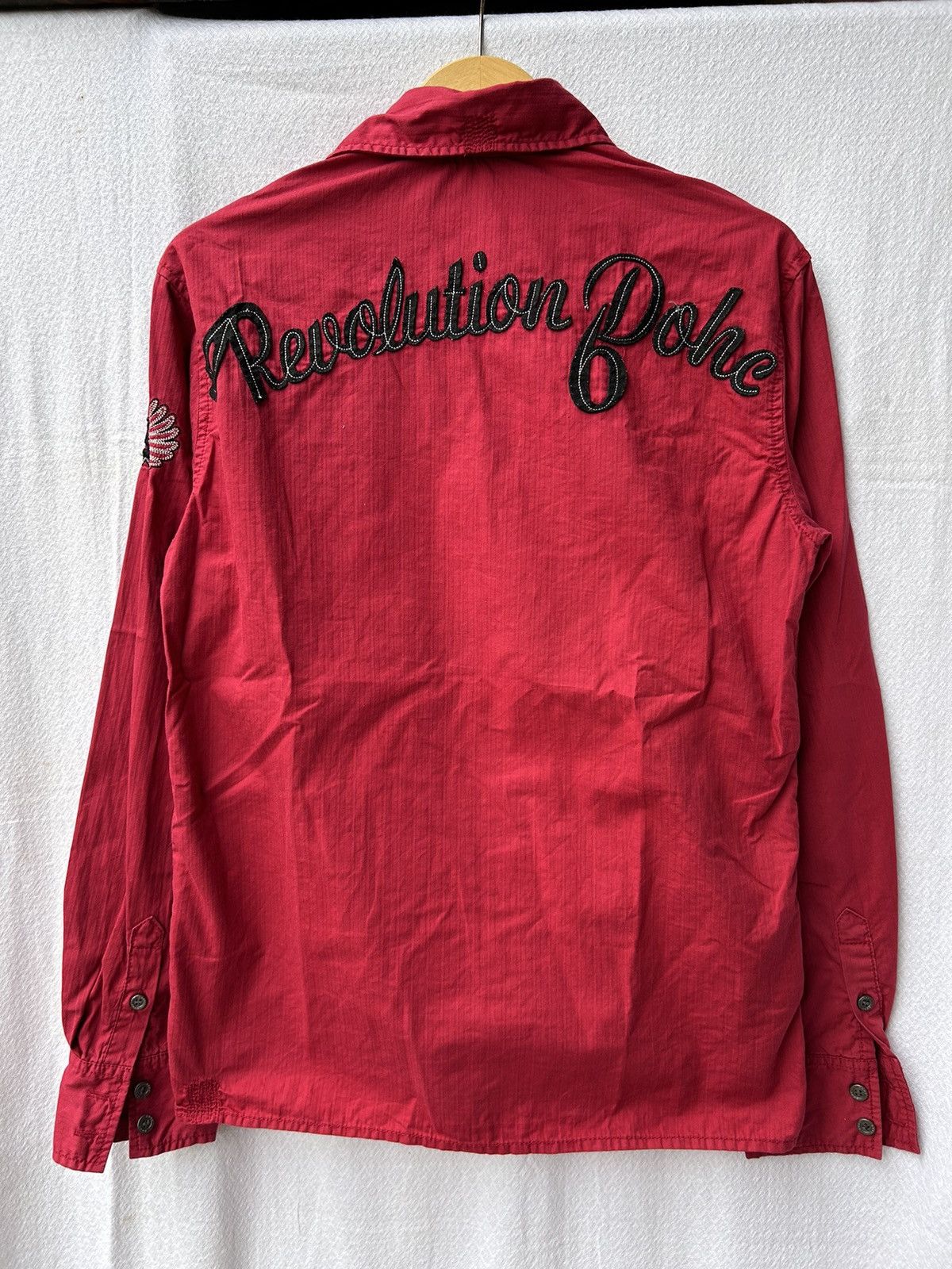 If Six Was Nine 💸BINDINGOFFER💸DOHC Revolution style double pocket longsleeve Size US M / EU 48-50 / 2 - 2 Thumbnail