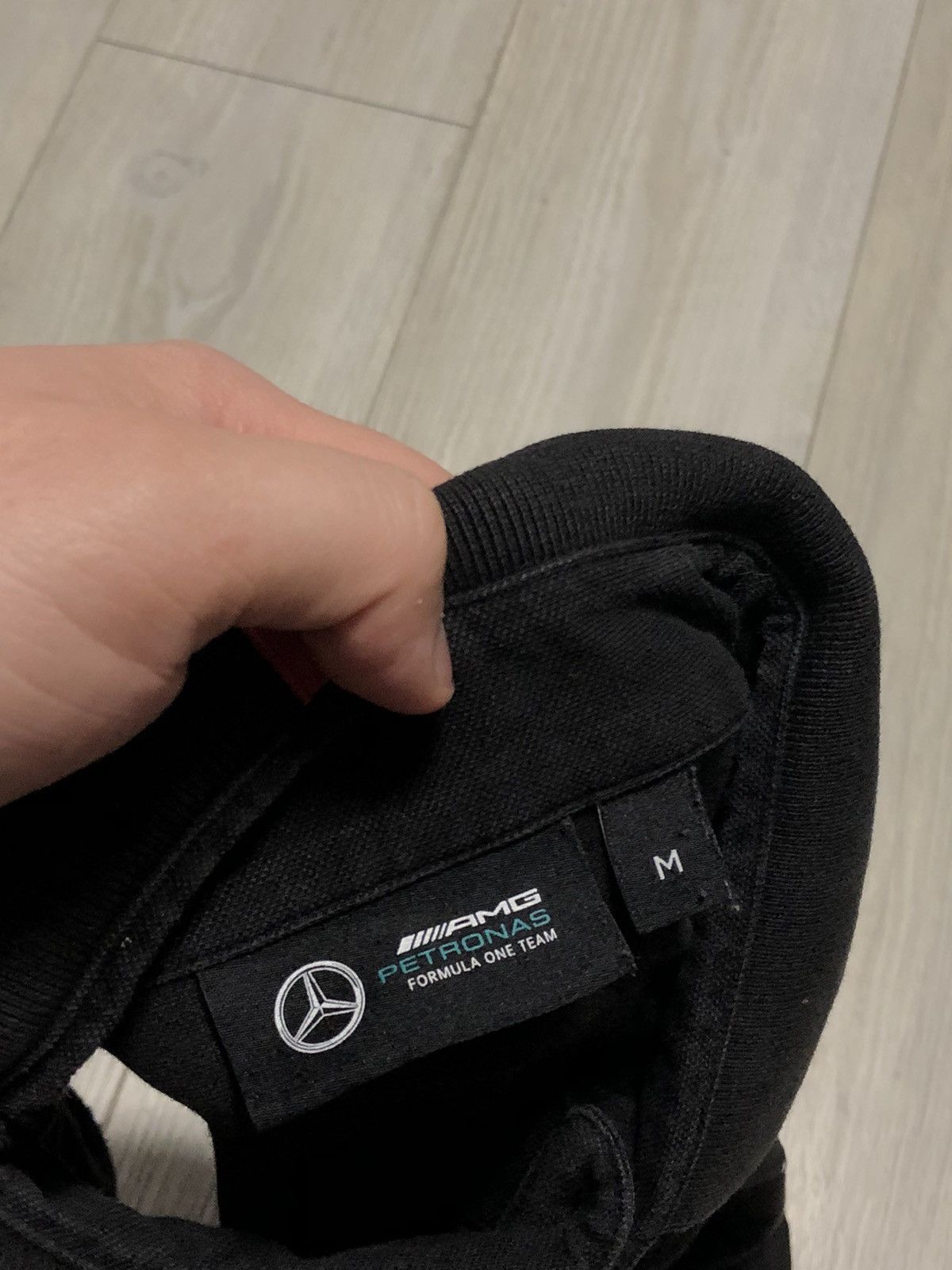 Mercedes-Benz Mens Petronas Racing AMG Formula 1 Black T Shirt Tee Size US M / EU 48-50 / 2 - 4 Thumbnail