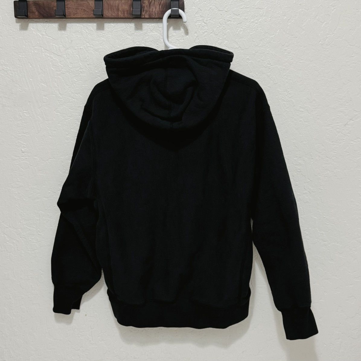 Supreme Supreme Micro Logo Hooded Sweatshirt Black S Size US S / EU 44-46 / 1 - 2 Thumbnail