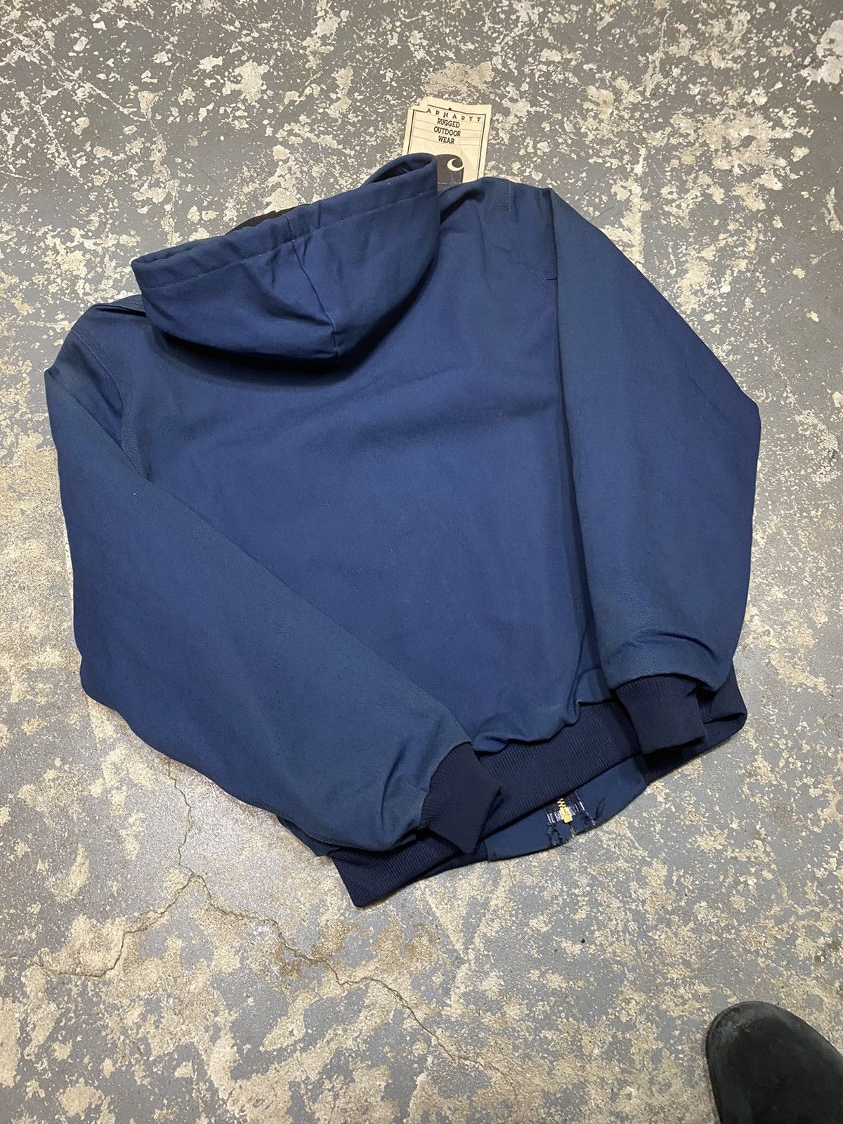 Carhartt × Vintage Vintage Carhartt Blue Hooded Active Jacket JR102 New Size US S / EU 44-46 / 1 - 16 Thumbnail
