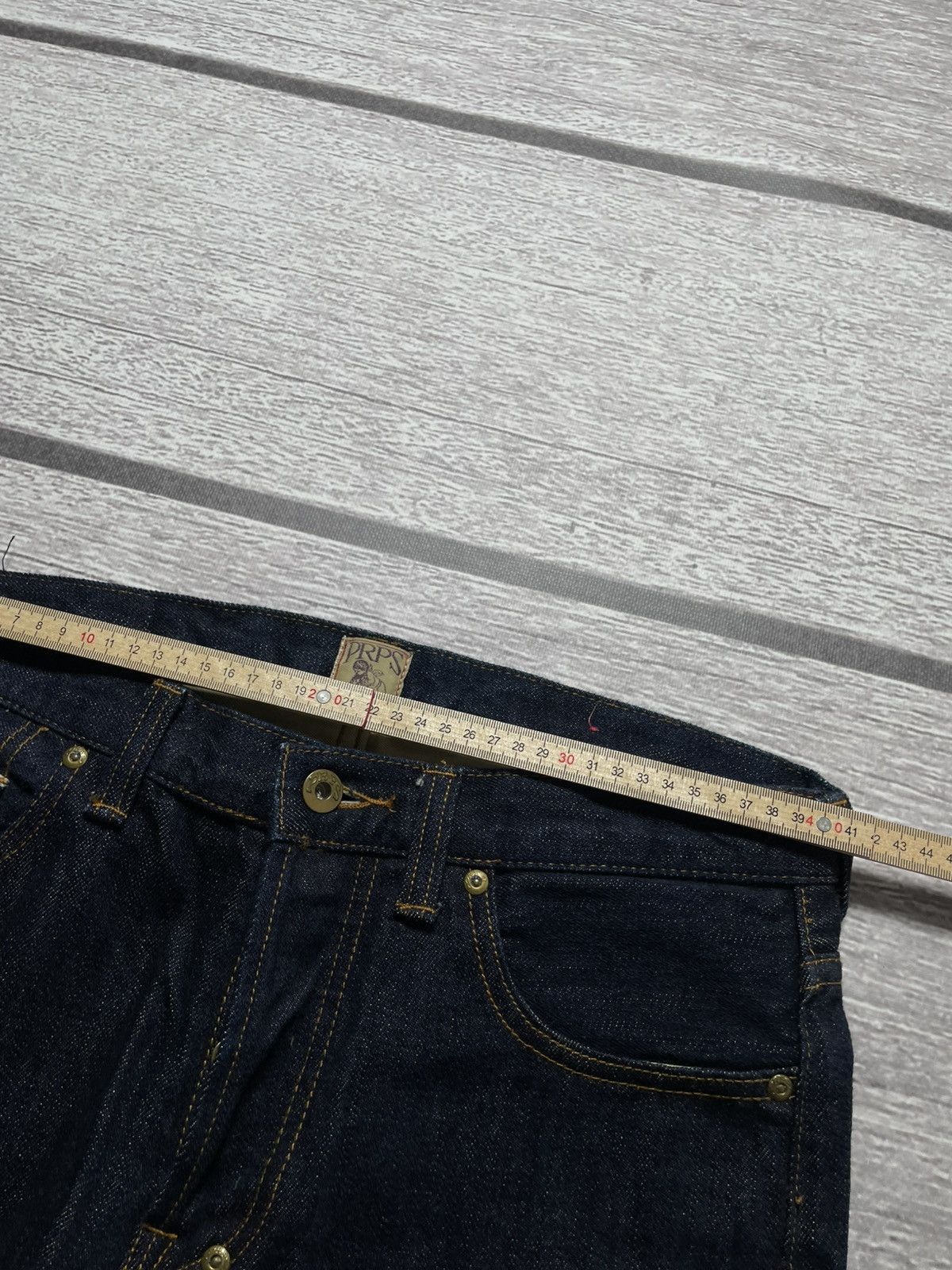 Prps PRPS Selvedge vintage Japanese slim jeans Size US 32 / EU 48 - 16 Thumbnail