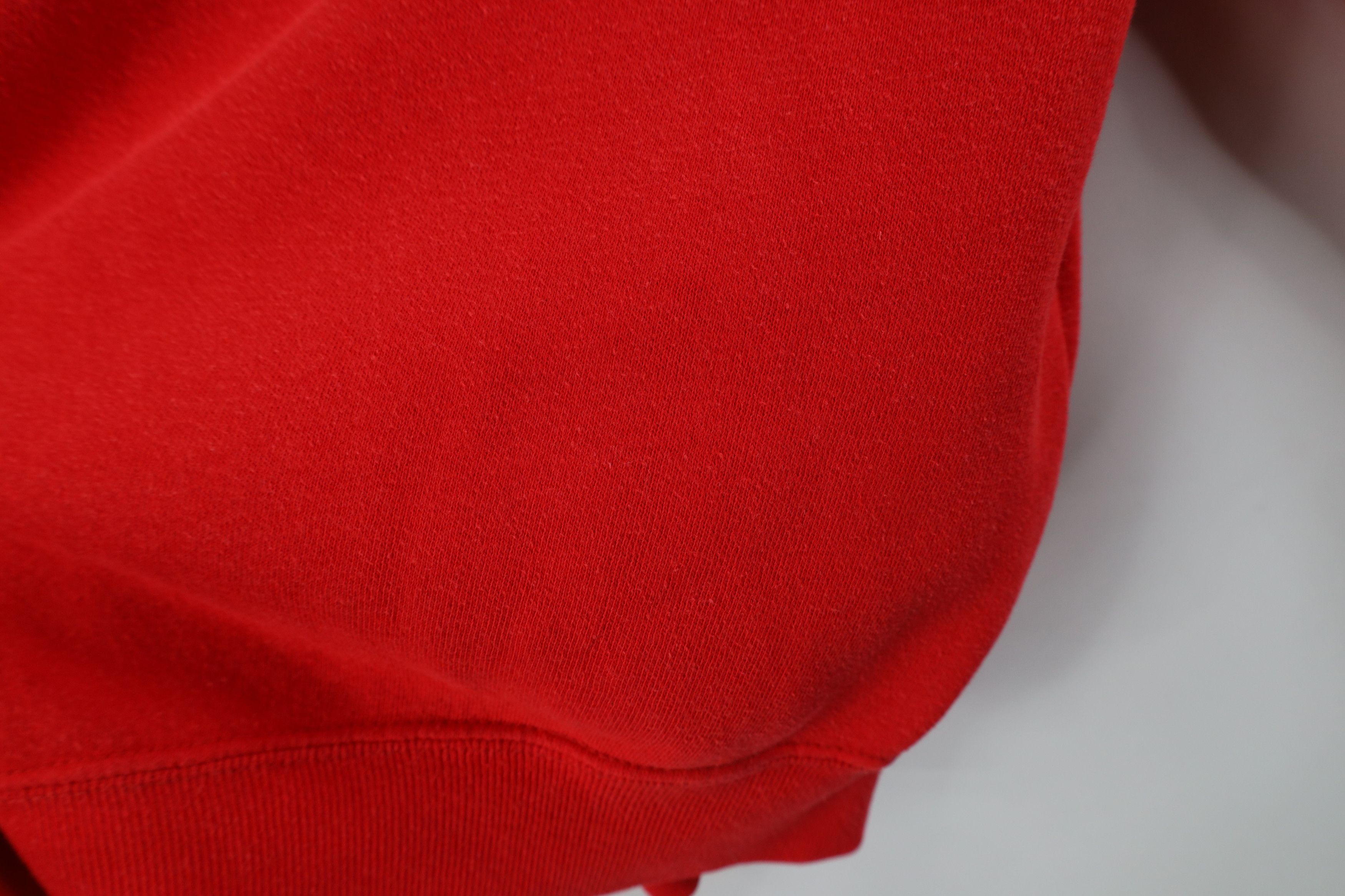 Vintage Vintage 80s Streetwear Bear Crewneck Sweatshirt Red USA Size M / US 6-8 / IT 42-44 - 8 Thumbnail