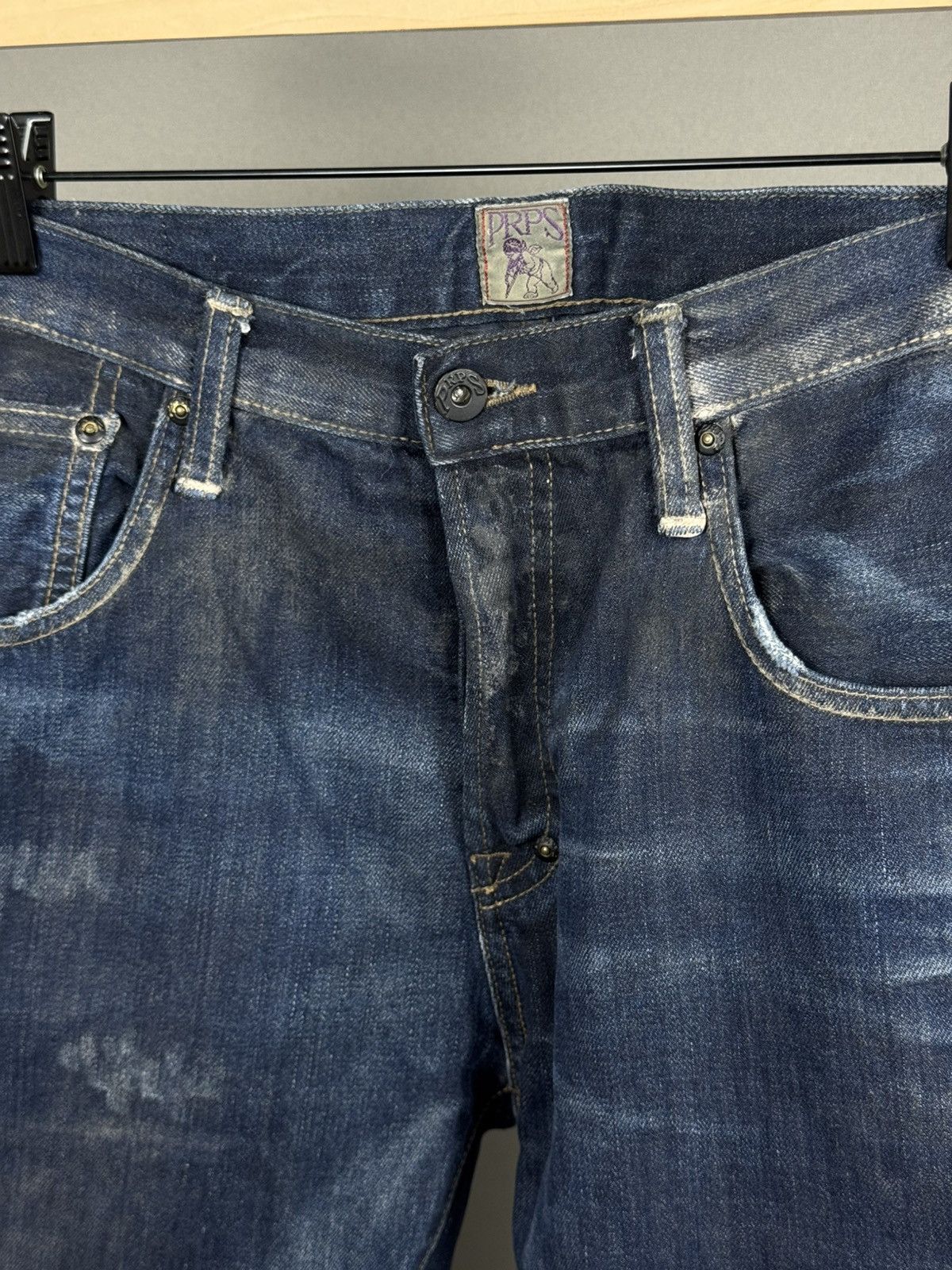 Prps PRPS DENIM PAINTED FADED PANTS SIZE : 34 Size US 34 / EU 50 - 6 Thumbnail