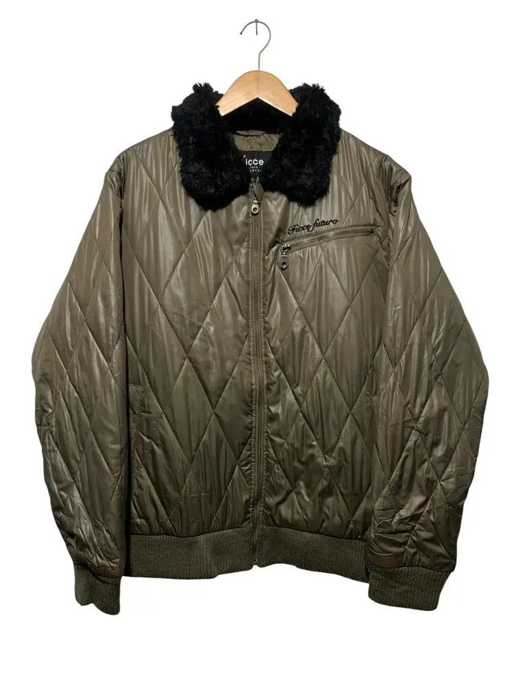 Yoshiyuki Konishi Ficee futuro Yoshiyuki konishi quilted puffer fur jacket Size US L / EU 52-54 / 3 - 1 Thumbnail