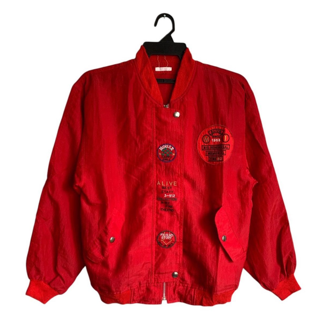 Japanese Brand Rare Design Vintage Alive Windbreaker Size M / US 6-8 / IT 42-44 - 1 Thumbnail