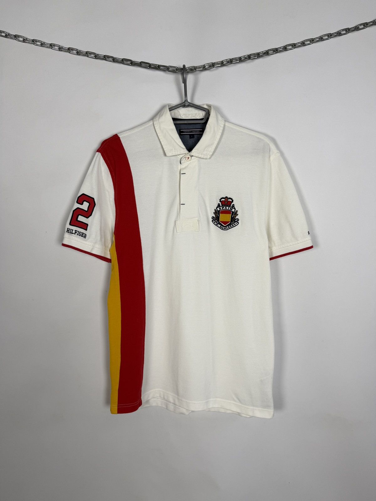 Tommy Hilfiger Men’s Tommy Hilfiger Spain Short Sleeve Polo Shirt Size L Size US L / EU 52-54 / 3 - 1 Thumbnail