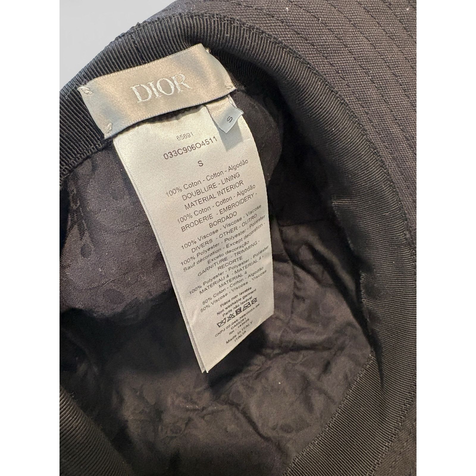 Dior Dior x Kenny Scharf CD Bucket Hat Size ONE SIZE - 6 Thumbnail
