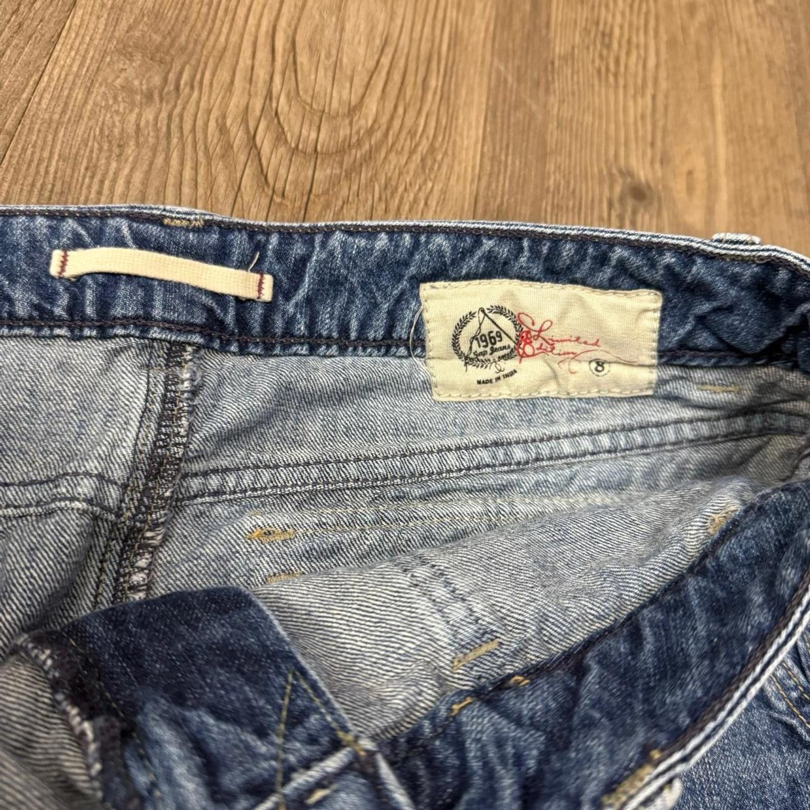 Gap Vintage y2k Indie Boho Gap Denim Skirt Size 8 Size 30" / US 8 / IT 44 - 4 Thumbnail