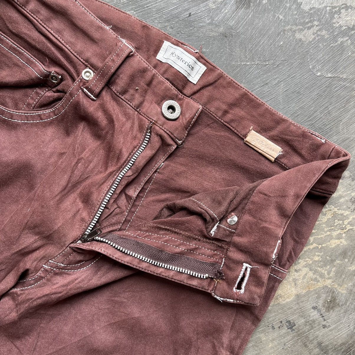 Hysteric Glamour × If Six Was Nine × Japanese Brand Hysterics hysterics glamour maroon pants lgb style Size 27" / US 4 / IT 40 - 5 Thumbnail