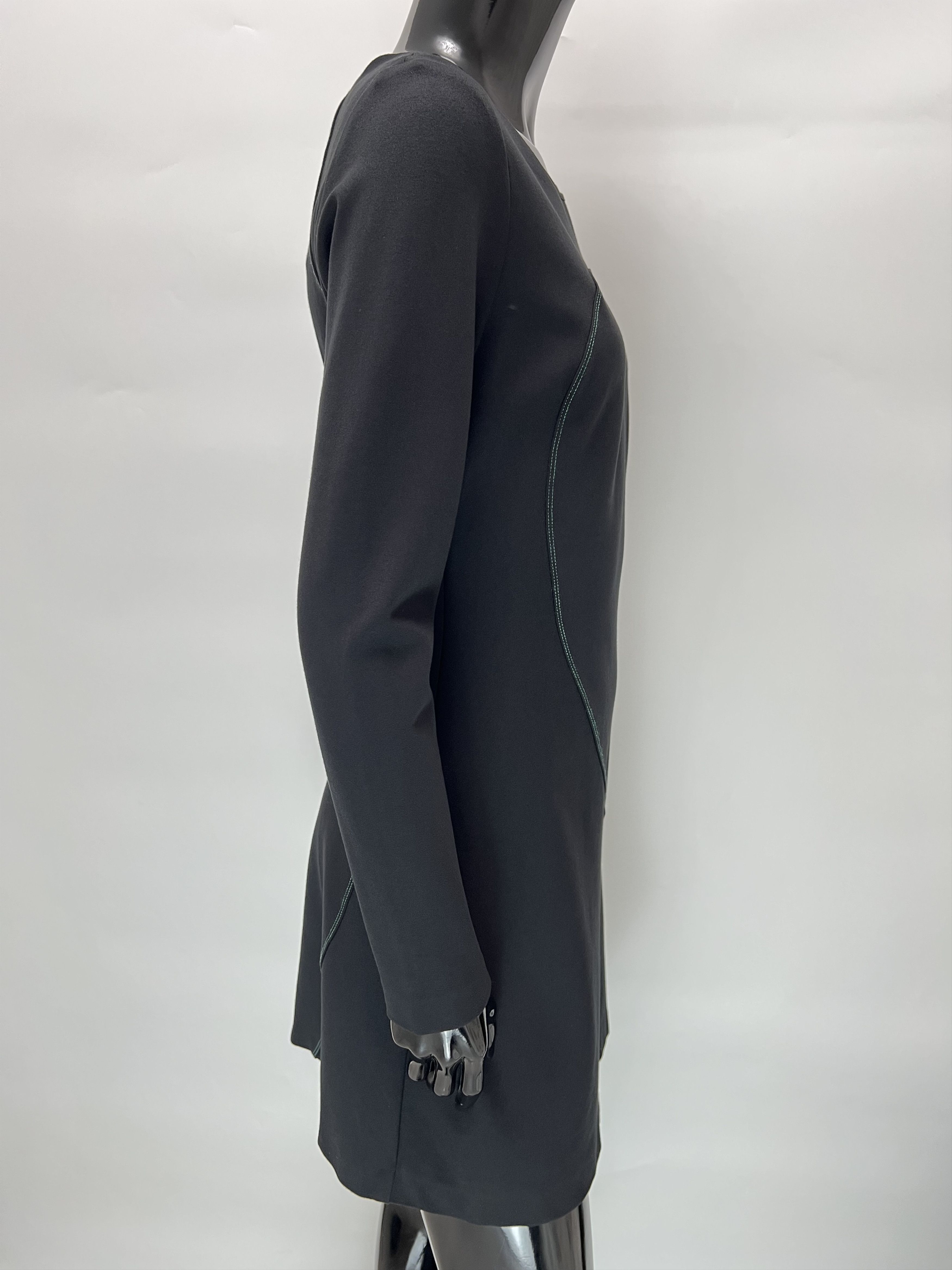 Cop Copine Cop Copine Black Long Sleeve Short Dress Size 38 Size M / US 6-8 / IT 42-44 - 2 Thumbnail
