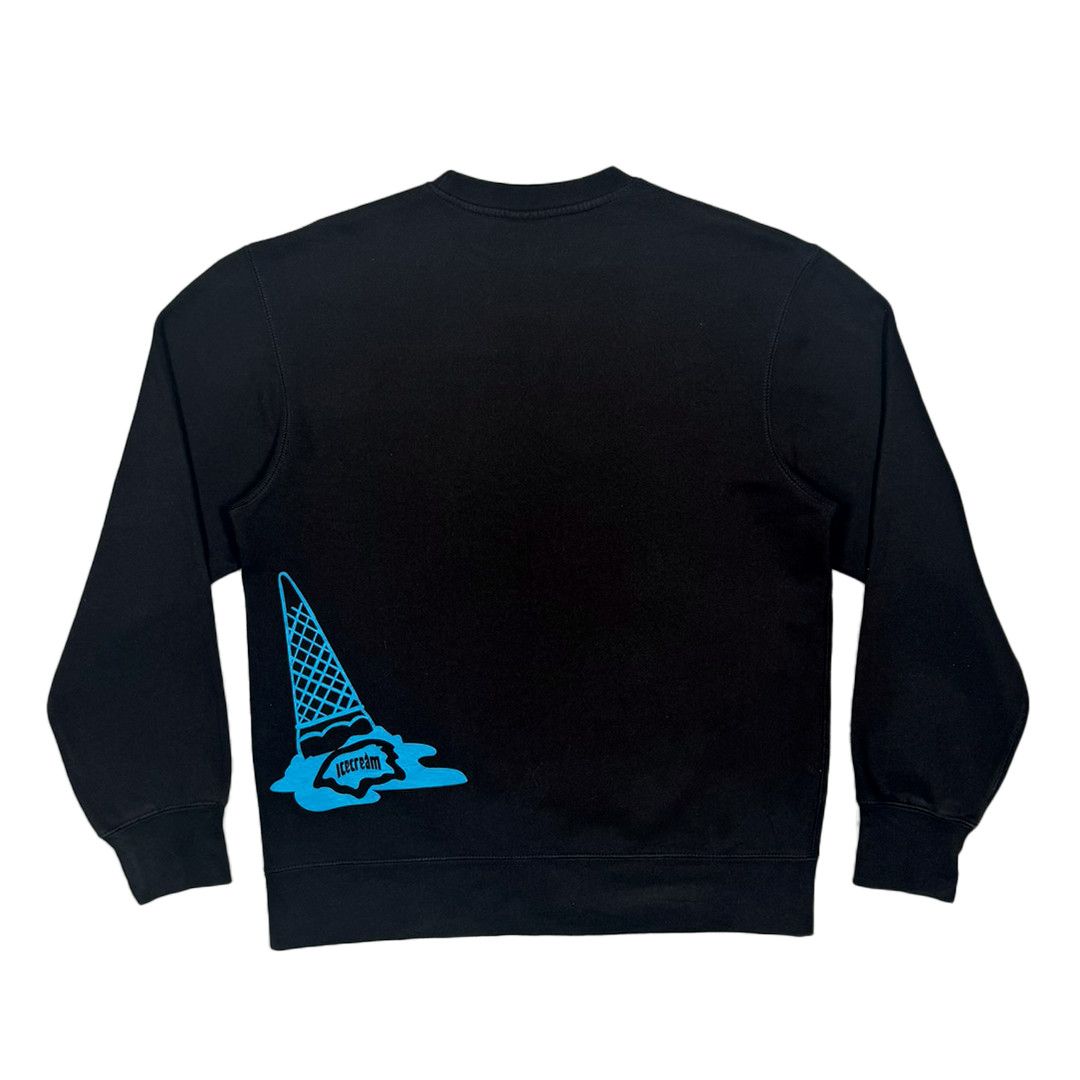 Icecream Icecream - Japanese Logo Spellout Sweatshirt - Black - M Size US M / EU 48-50 / 2 - 2 Thumbnail