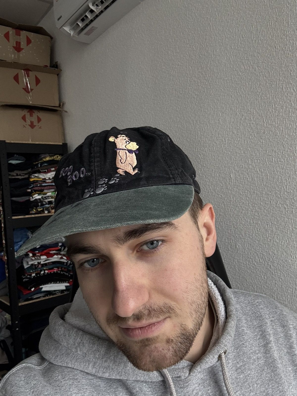 Cartoon Network × Vintage Boo boo Hamilton stores Cartoon Bear vintage cap Size ONE SIZE - 4 Thumbnail