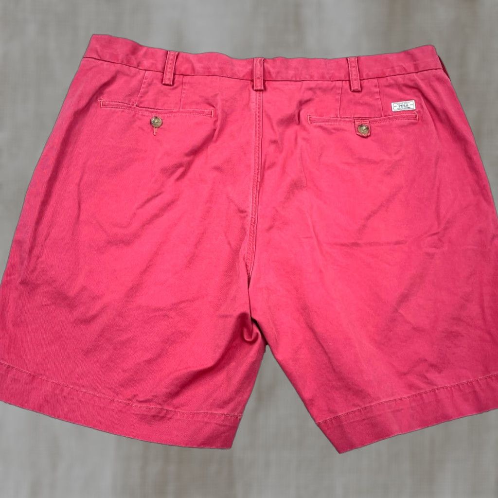 Polo Ralph Lauren Polo Ralph Lauren Chino Shorts Men 40 Pink Classic Fit Twill Casual Adult” Size US L / EU 52-54 / 3 - 1 Thumbnail