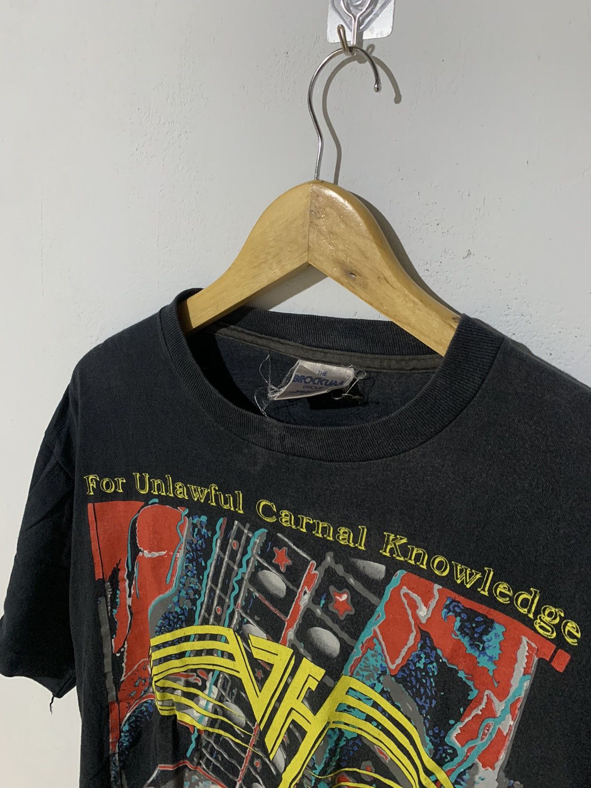 Band Tees × Vintage Vintage 90s Van halen tour Size US L / EU 52-54 / 3 - 3 Thumbnail