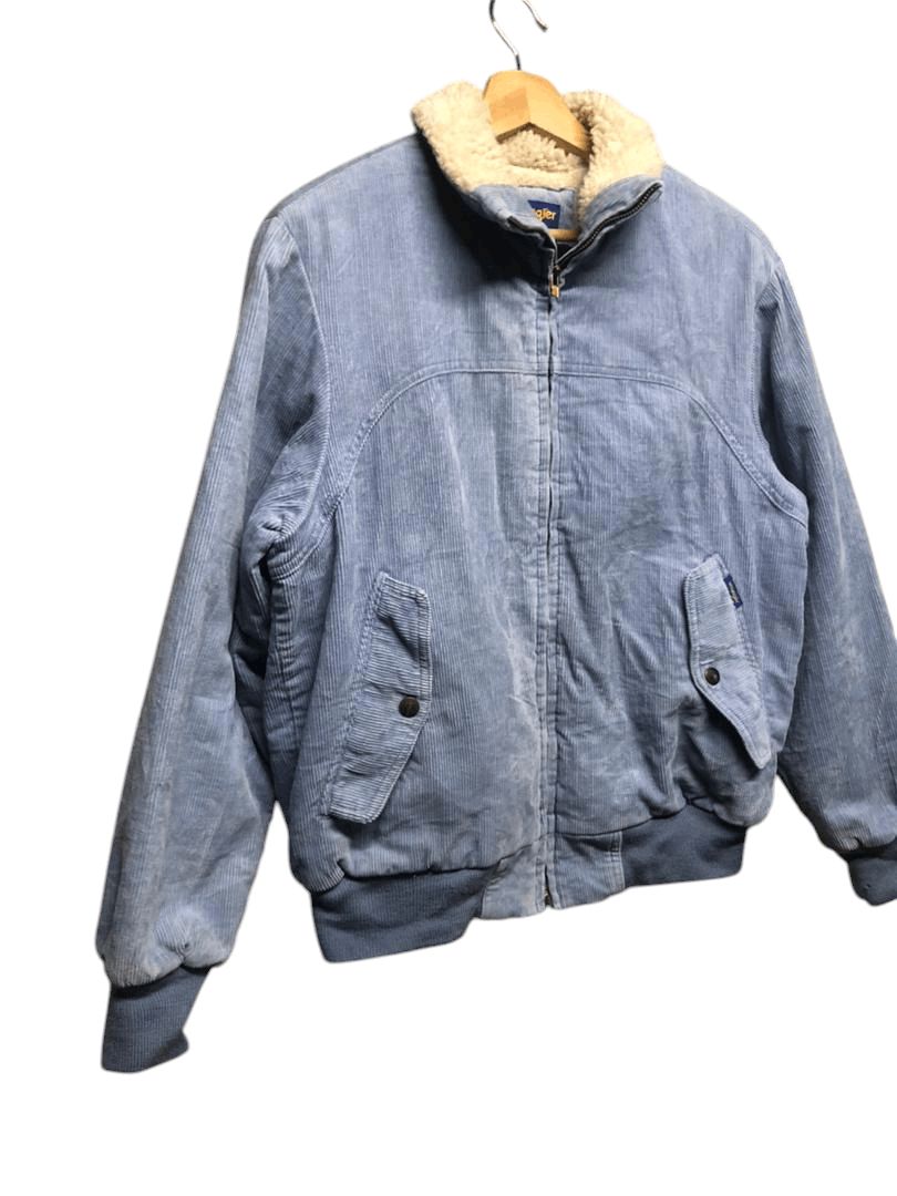 Wrangler VINTAGE WRANGLER CORDUROY LINED SHERPA JACKET Size US M / EU 48-50 / 2 - 6 Thumbnail