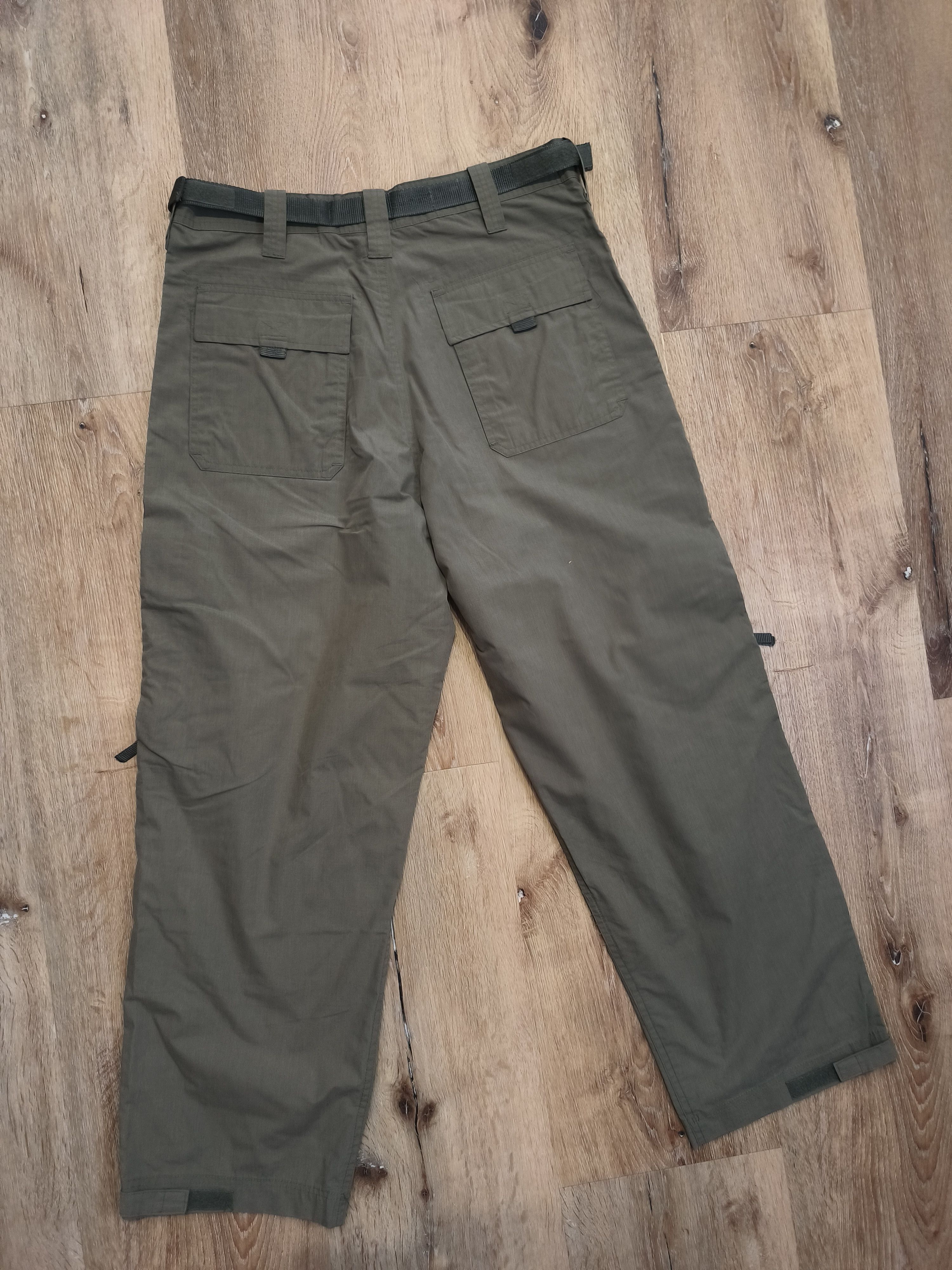 Fubu × Vintage Fubu Collection Cargo Pants Khaki Vintage Size US 34 / EU 50 - 2 Thumbnail