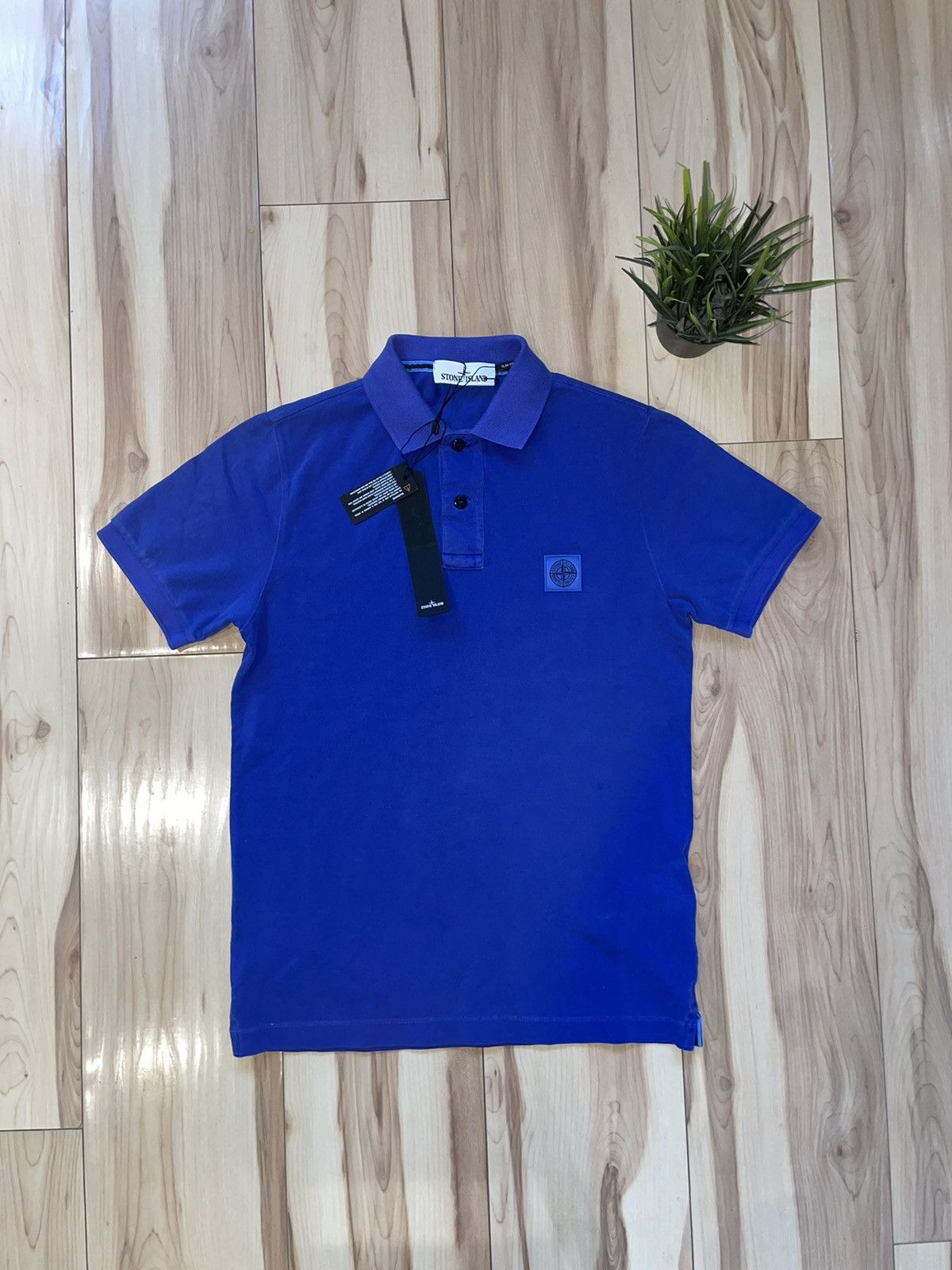 Stone Island NEW with tags Polo T-Shirt Stone Island patch program Size US S / EU 44-46 / 1 - 1 Thumbnail