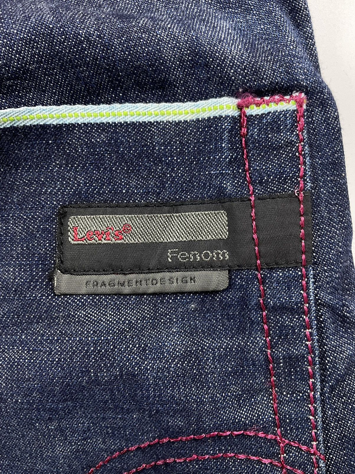 Fragment Design × Levi's Levis Fenom x Fragment Cropped Denim Size US 32 / EU 48 - 12 Thumbnail