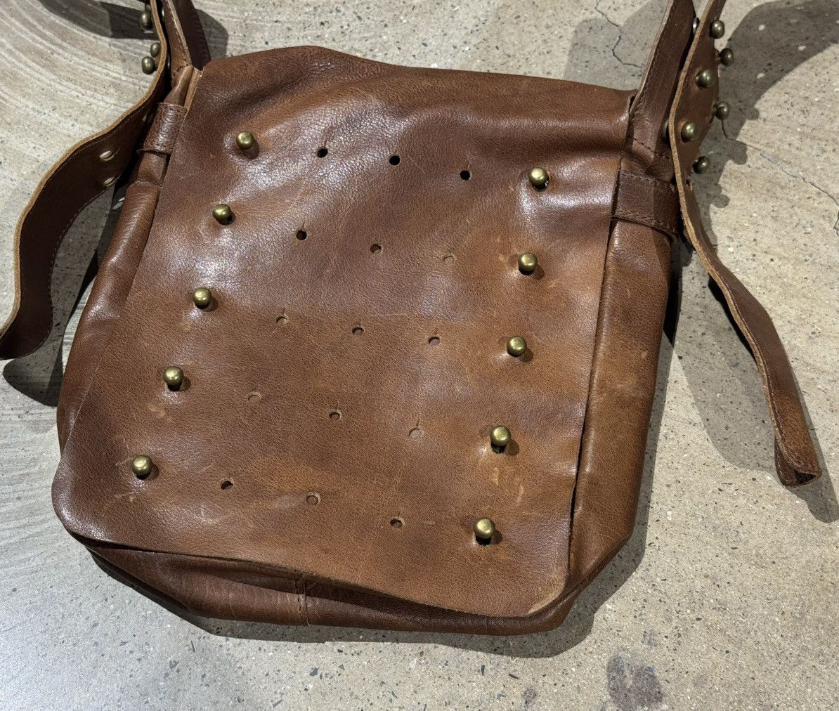 Maison Margiela Maison Martin Margiela Rivet Leather Crossbody Bag Size ONE SIZE - 7 Thumbnail