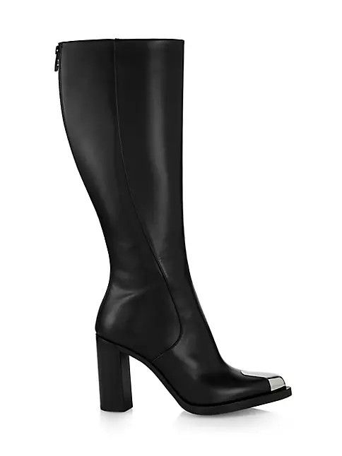 Alexander McQueen o1y0225 Boots in Black Size US 8.5 / IT 38.5 - 1 Thumbnail