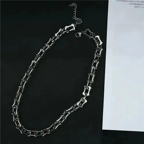 Jewelry Stainless Steel Chain Necklace Size ONE SIZE - 4 Thumbnail