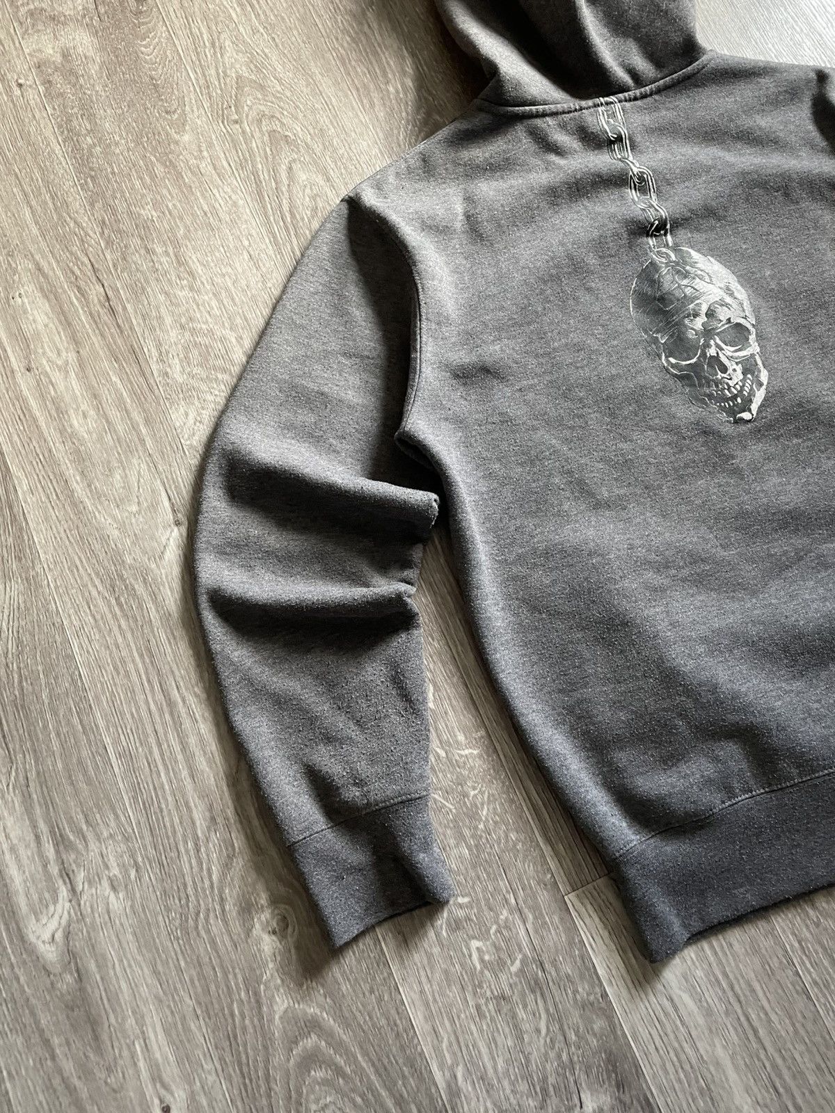 No Fear Vintage No Fear Skulls Graphic Print Zip Up Hoodie Y2K Rap Size US M / EU 48-50 / 2 - 18 Thumbnail