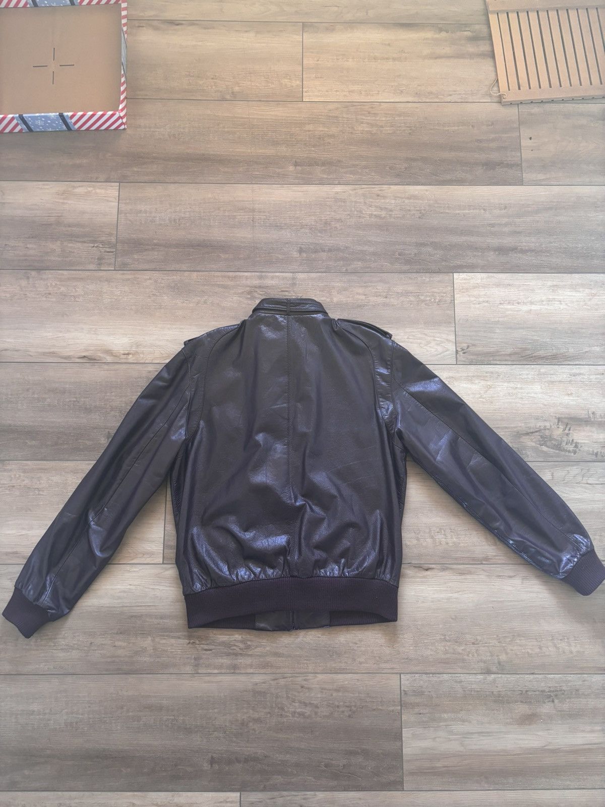 Members Only Vintage Members Only “Burgundy” Leather Jacket Size US L / EU 52-54 / 3 - 2 Thumbnail