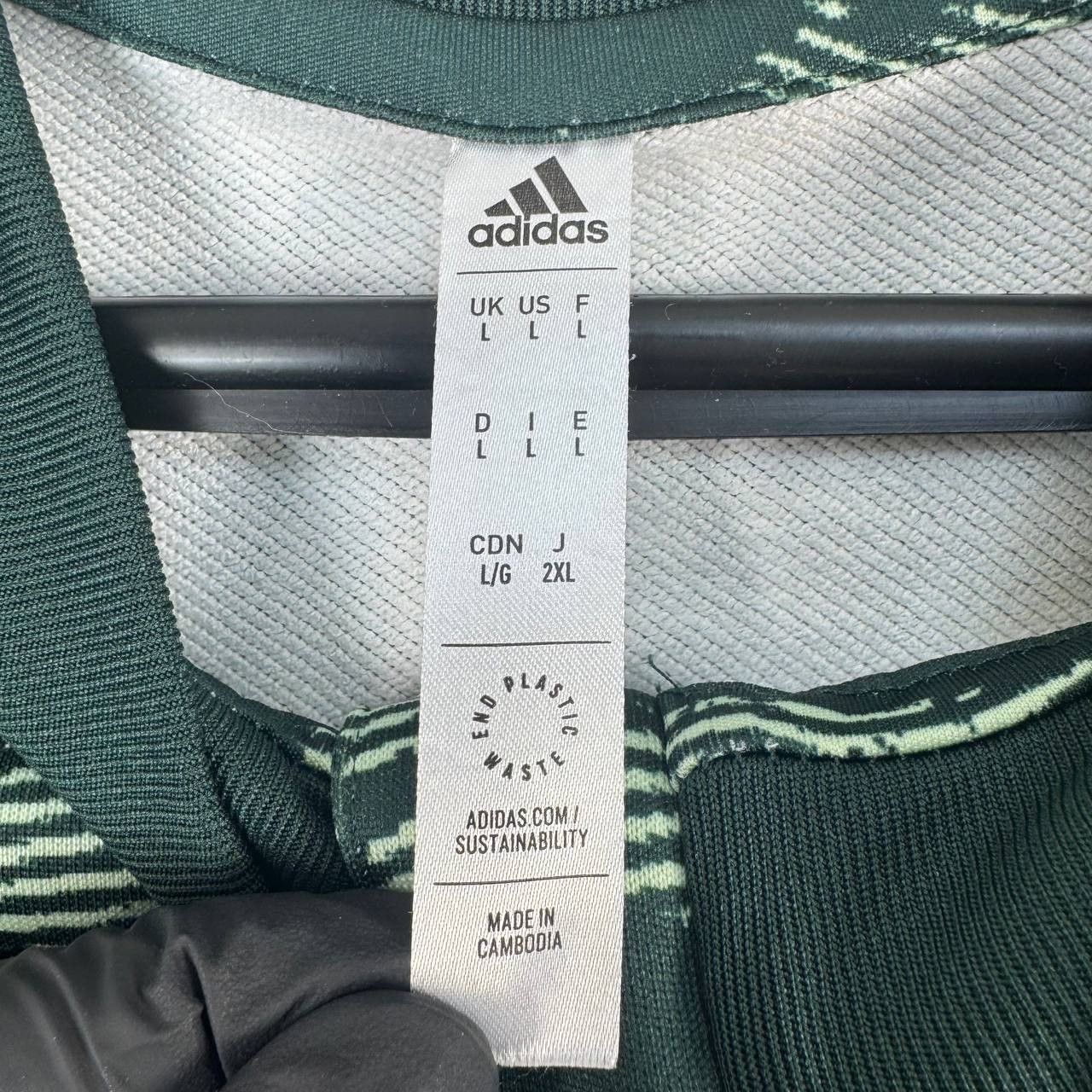 Adidas Adidas Real Madrid Training Top Green HD1205 Mens Size L Size US L / EU 52-54 / 3 - 5 Thumbnail