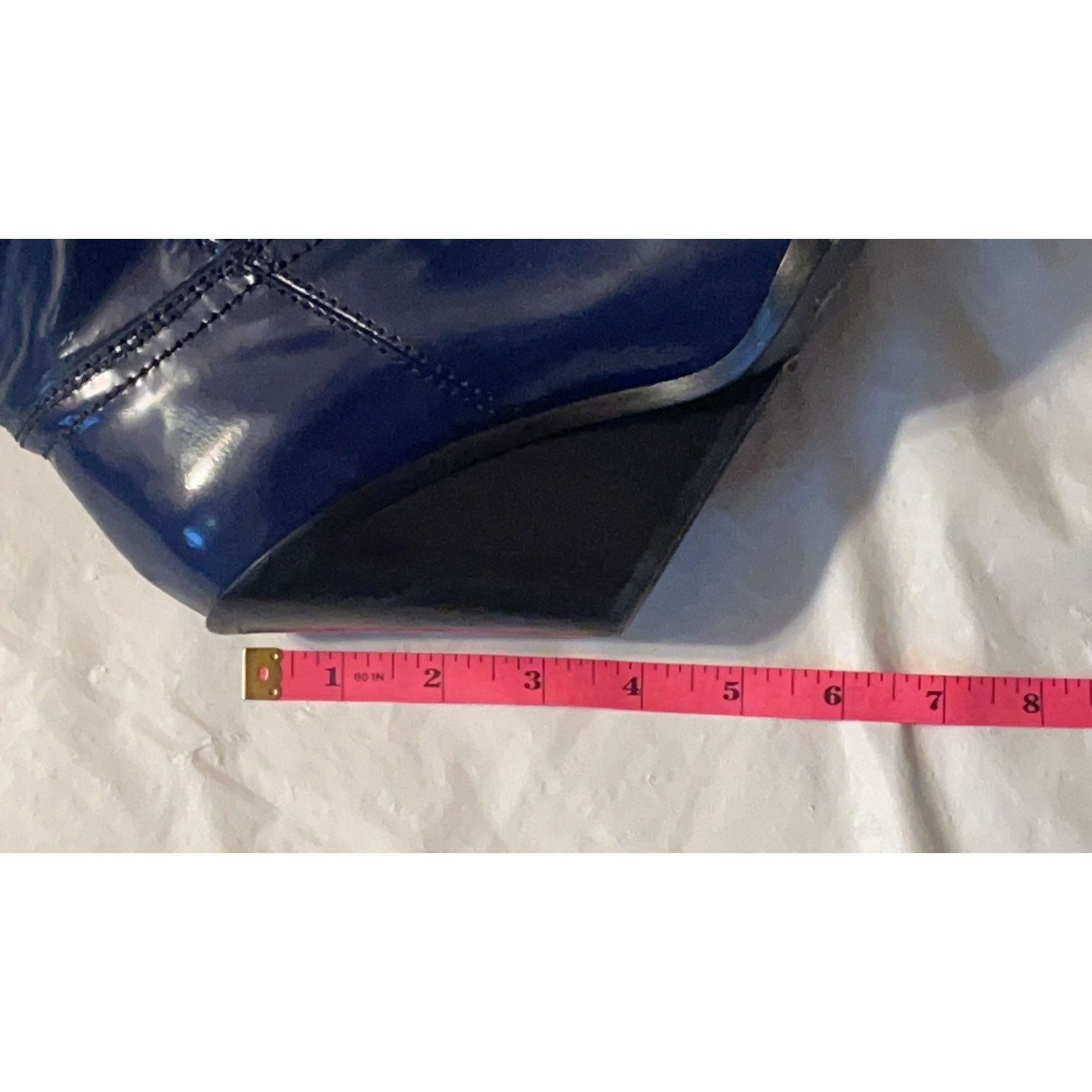 Diesel Diesel Women Twilight/Midnight Blue Western Boots With Box Size US 6 / IT 36 - 12 Thumbnail