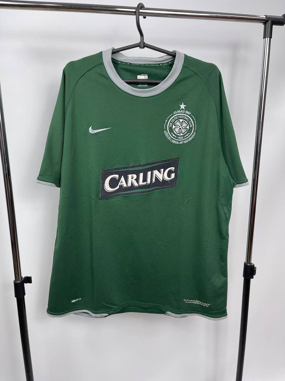 Nike CELTIC 2007 2008 AWAY SHIRT FOOTBALL JERSEY NIKE SIZE XL Size US XL / EU 56 / 4 - 1 Thumbnail