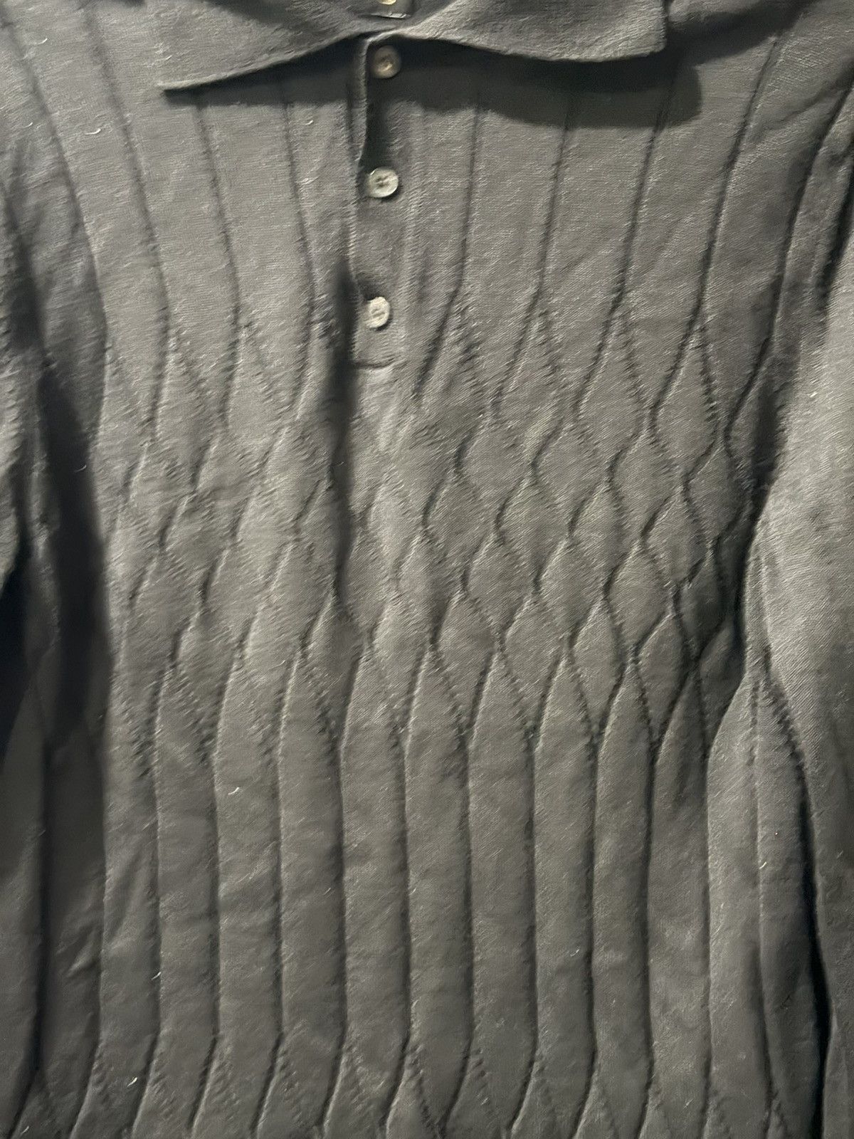 PING PING Hideoki Made In Italy Golf L/S Slim Fit Polo Small Size US S / EU 44-46 / 1 - 2 Thumbnail