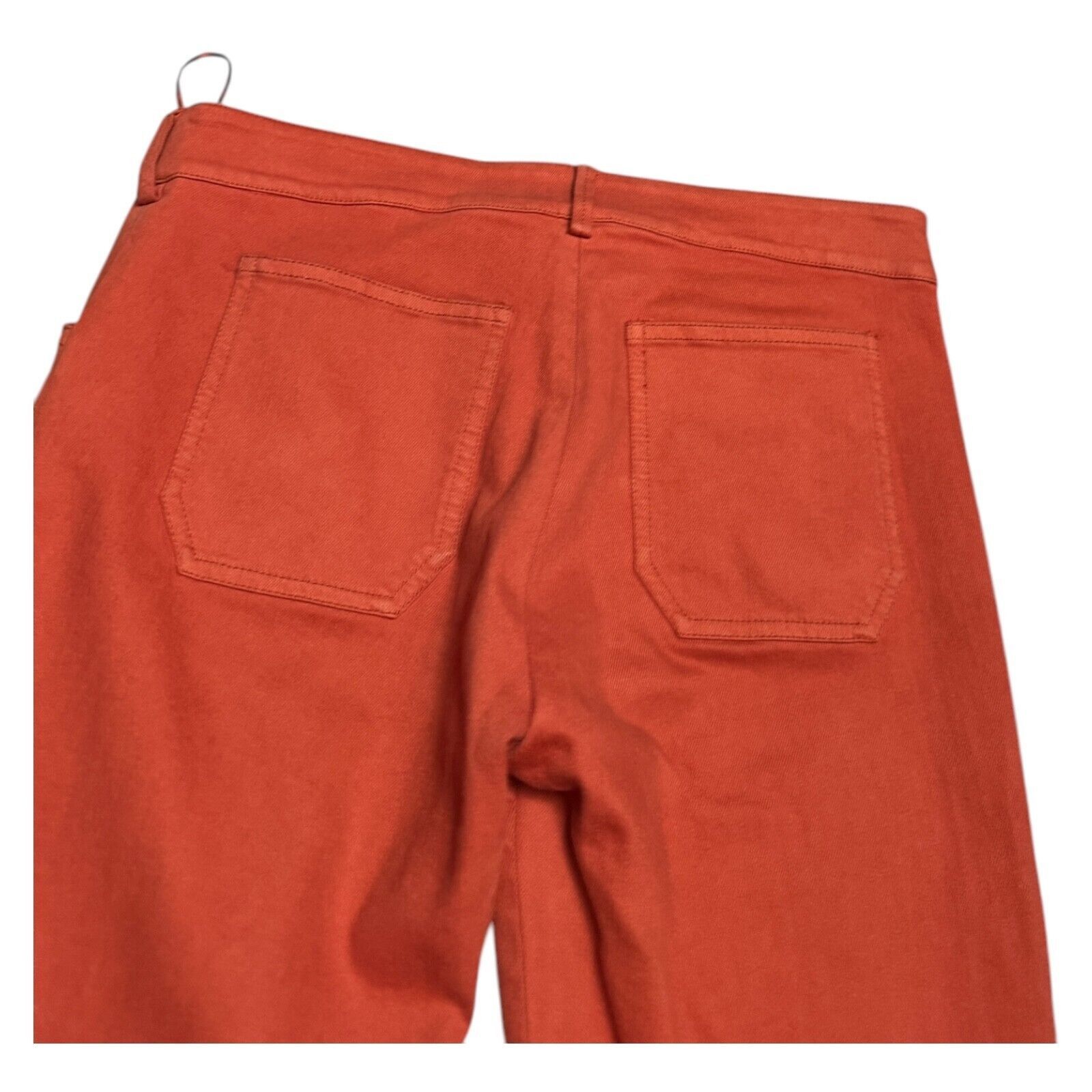 Balenciaga BALENCIAGA Orange Luxury Designer Skinny Leg Jean Pants Size 28" / US 6 / IT 42 - 7 Thumbnail
