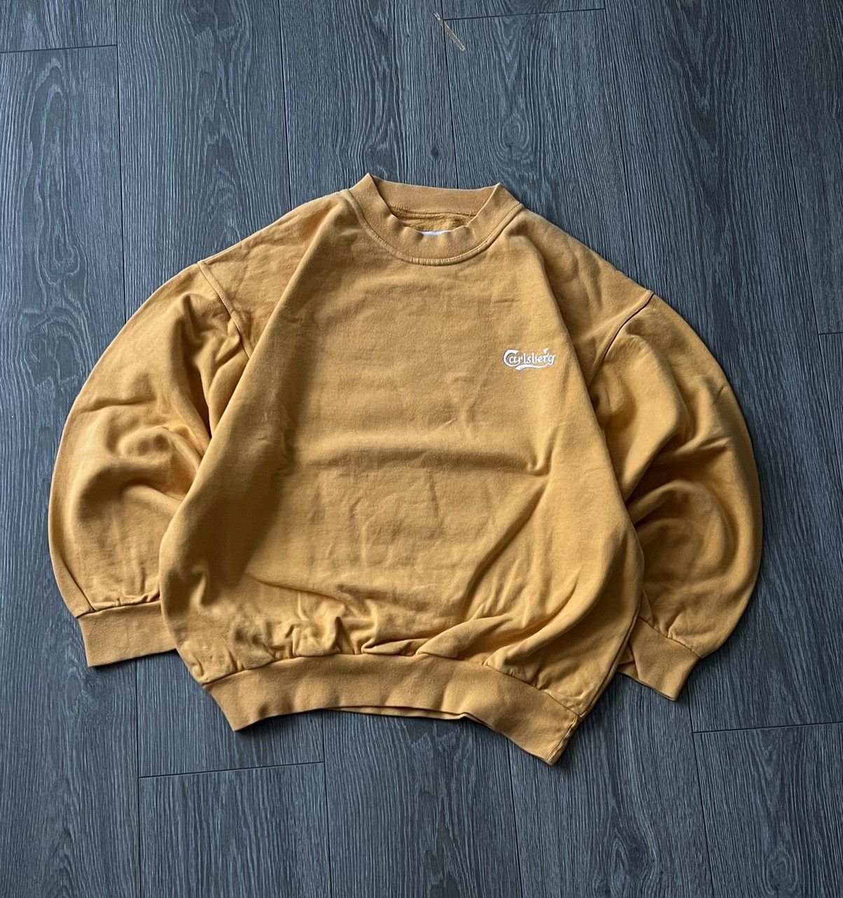 Vintage Vintage 💥 Calsberg Sweatshirt Size US M / EU 48-50 / 2 - 2 Thumbnail