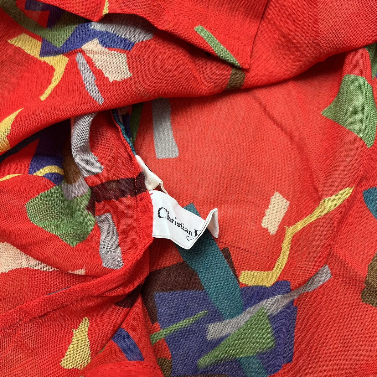 Christian Dior Monsieur × Vintage Vintage 90s Christian Dior Preta A Porter Luxury Button Ups Size S / US 4 / IT 40 - 5 Thumbnail