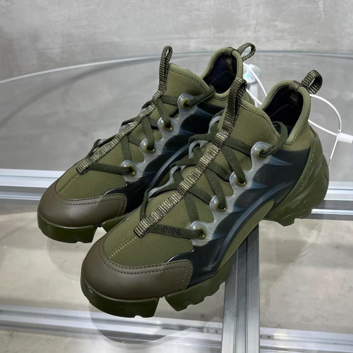 Dior Dior D-Connect Dad Shoe Military Green 36.5 Size US 6 / IT 36 - 2 Thumbnail