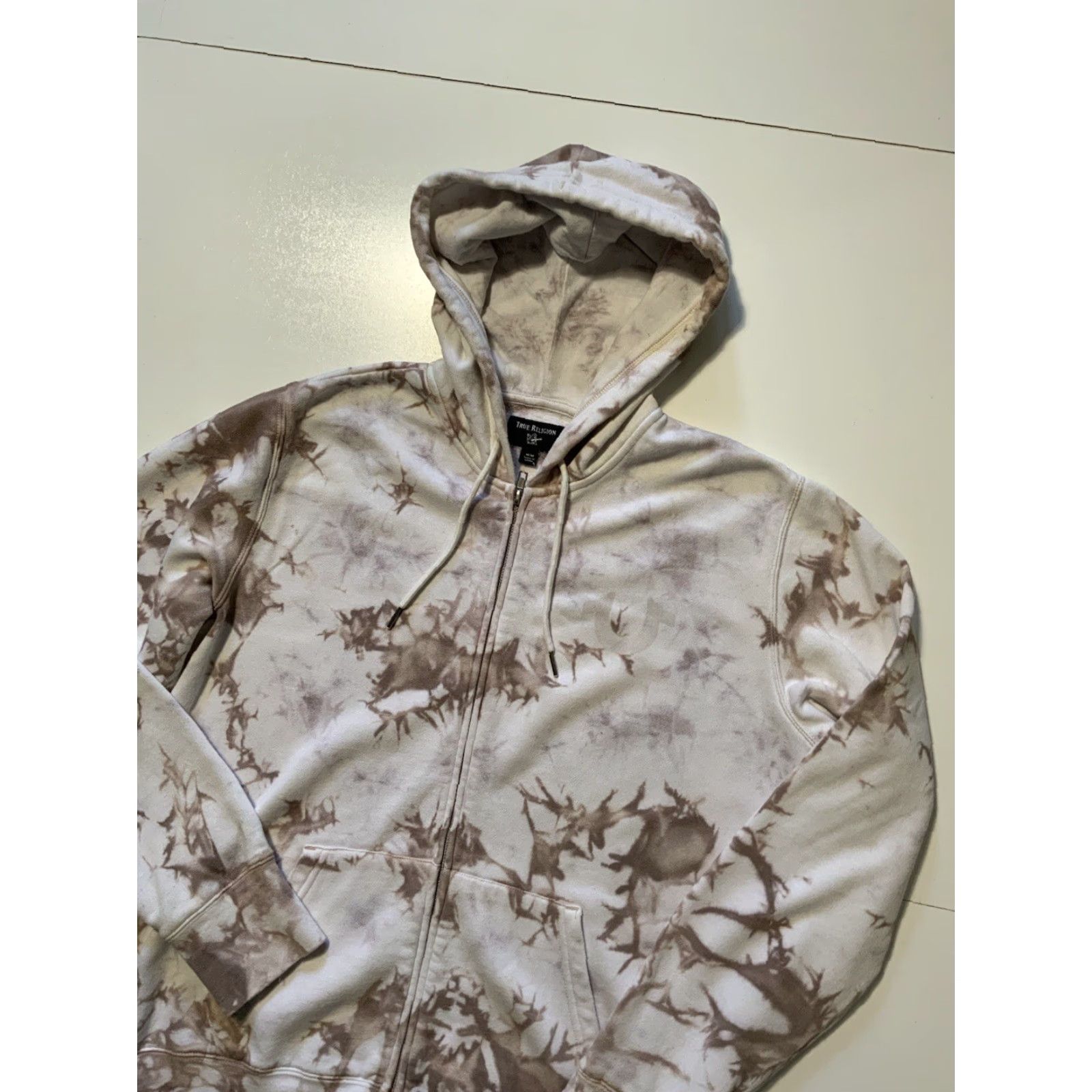 True Religion VINTAGE True Religion Tie Dye Horseshoe Full Zip Fleece Hoodie M Men XS? Size US M / EU 48-50 / 2 - 3 Thumbnail