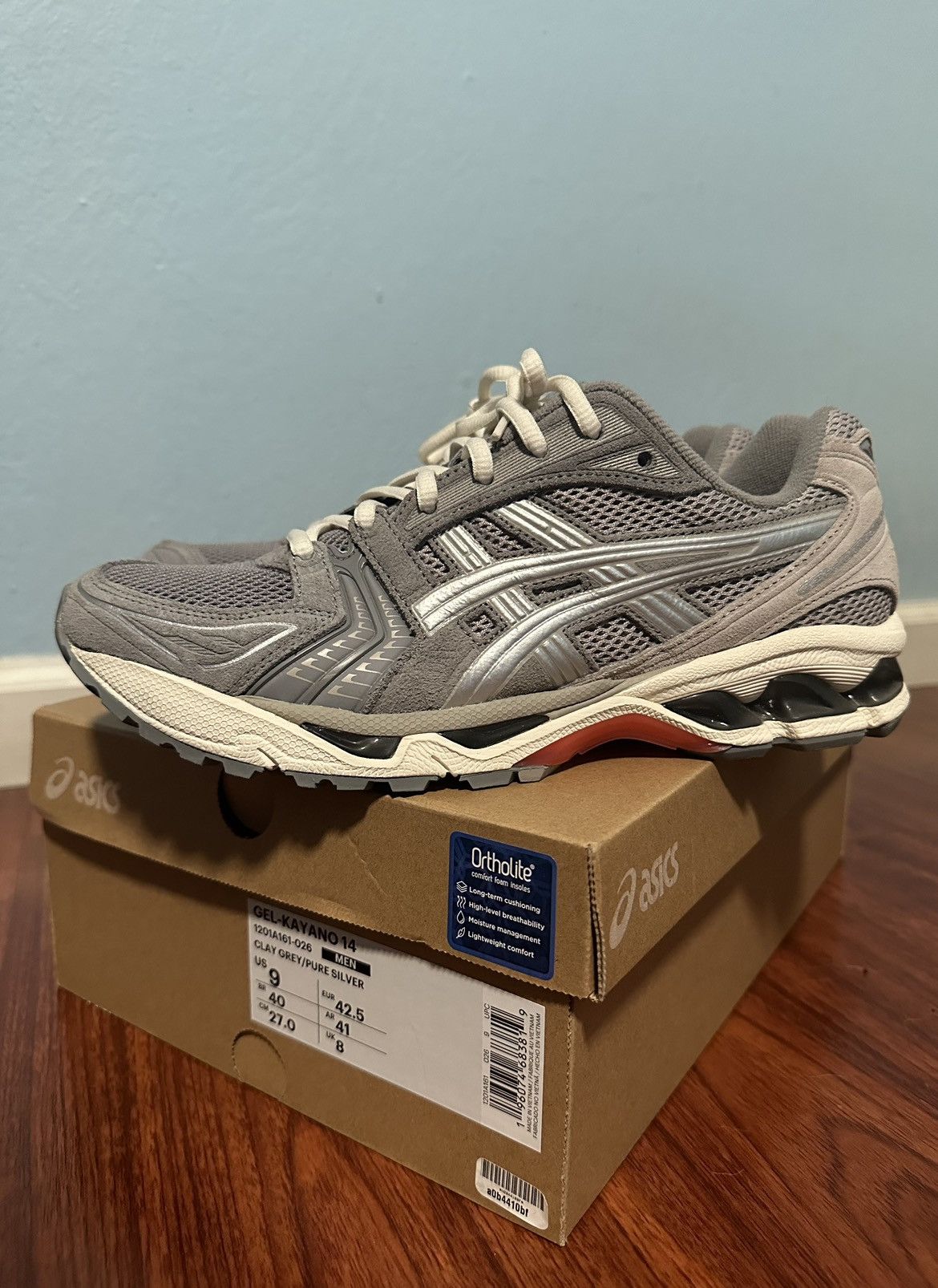 Asics Asics Gel Kayano 14 Clay Grey Pure Silver | Grailed