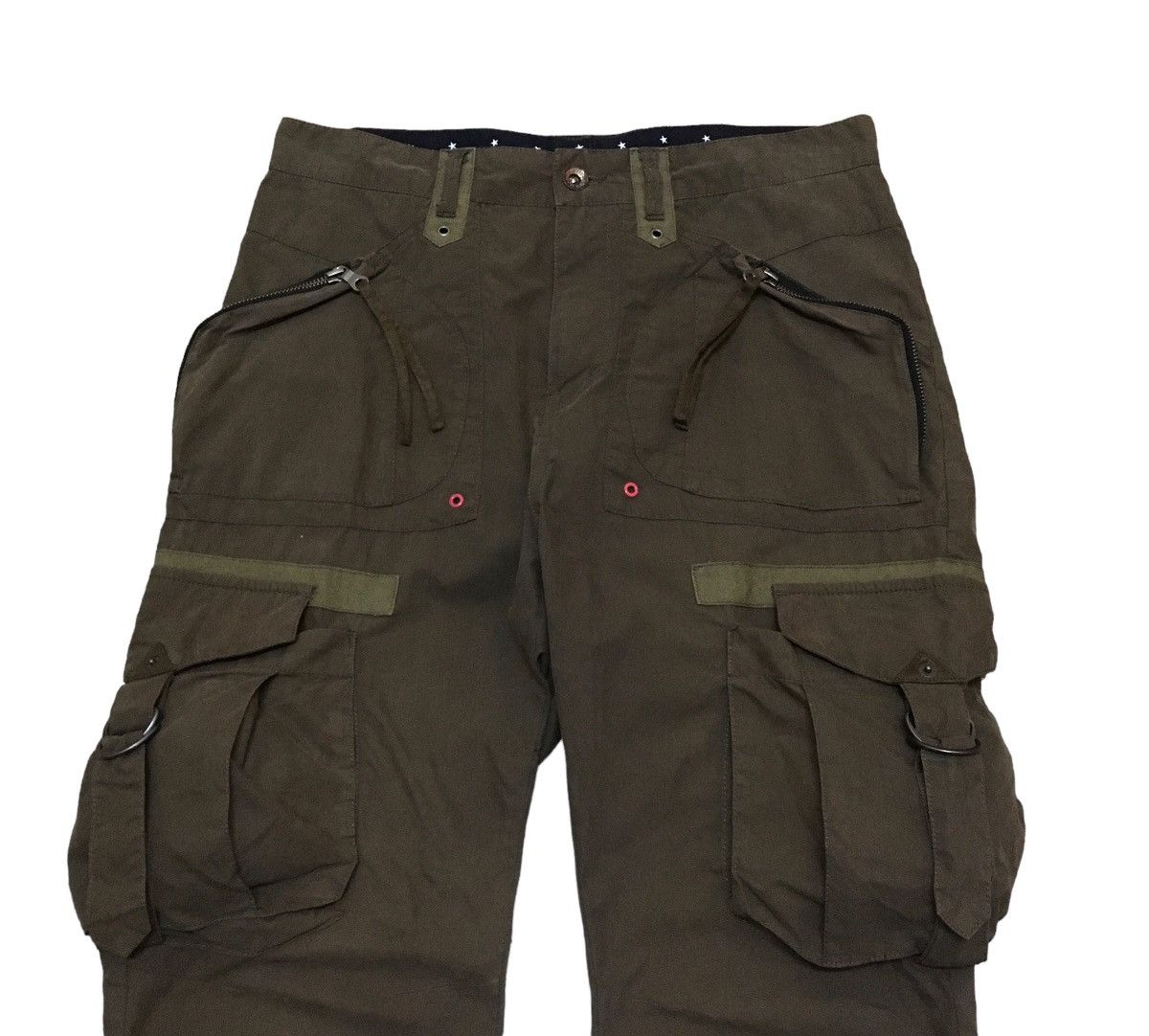 If Six Was Nine × PPFM Rare Design Vintage Brand PPFM Tactical Cargo Pants 1990s Size US 31 - 3 Thumbnail
