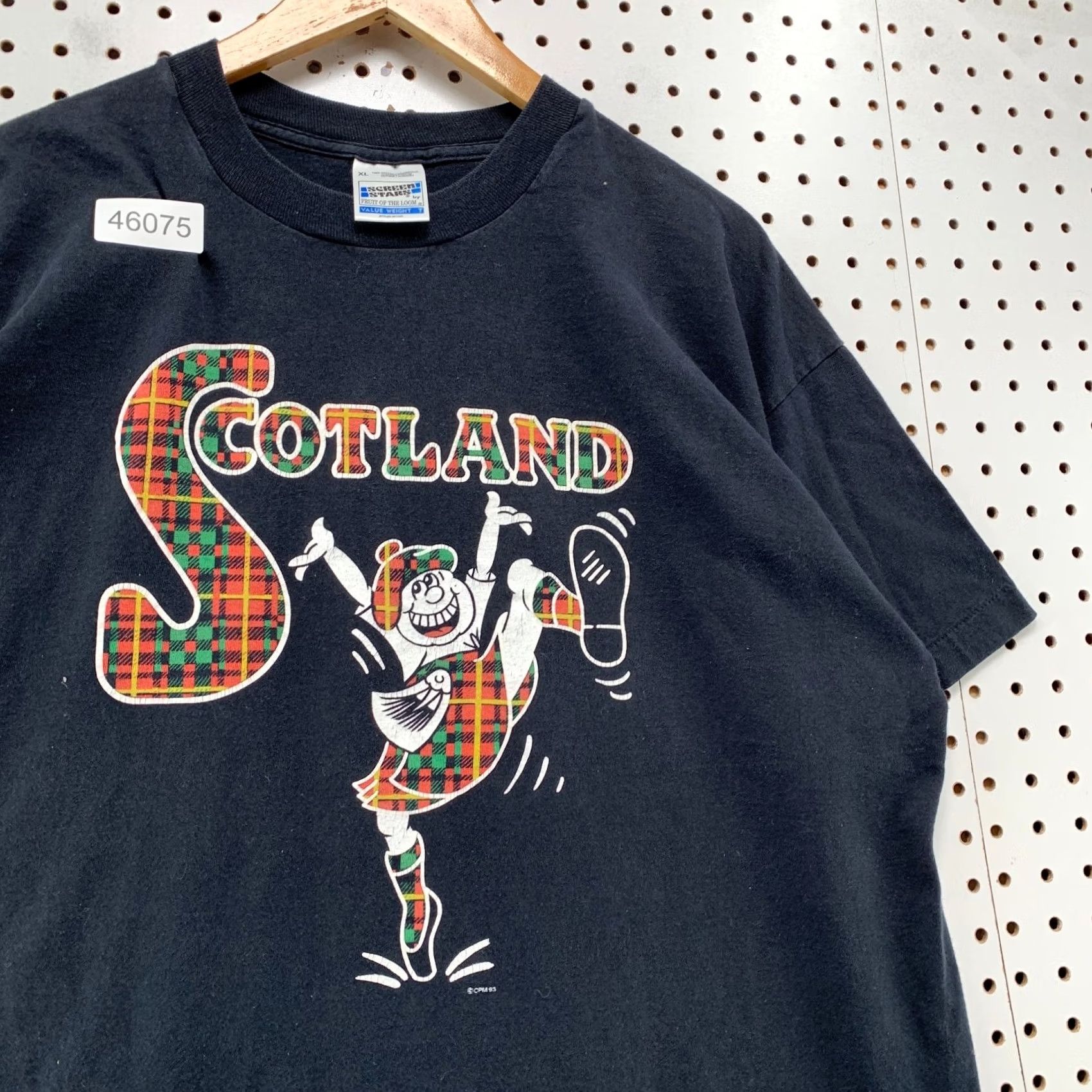 Vintage VINTAGE Scotland Piper Shirt Mens XL Black Single Stitch Bagpipe Made USA Size US XL / EU 56 / 4 - 5 Thumbnail