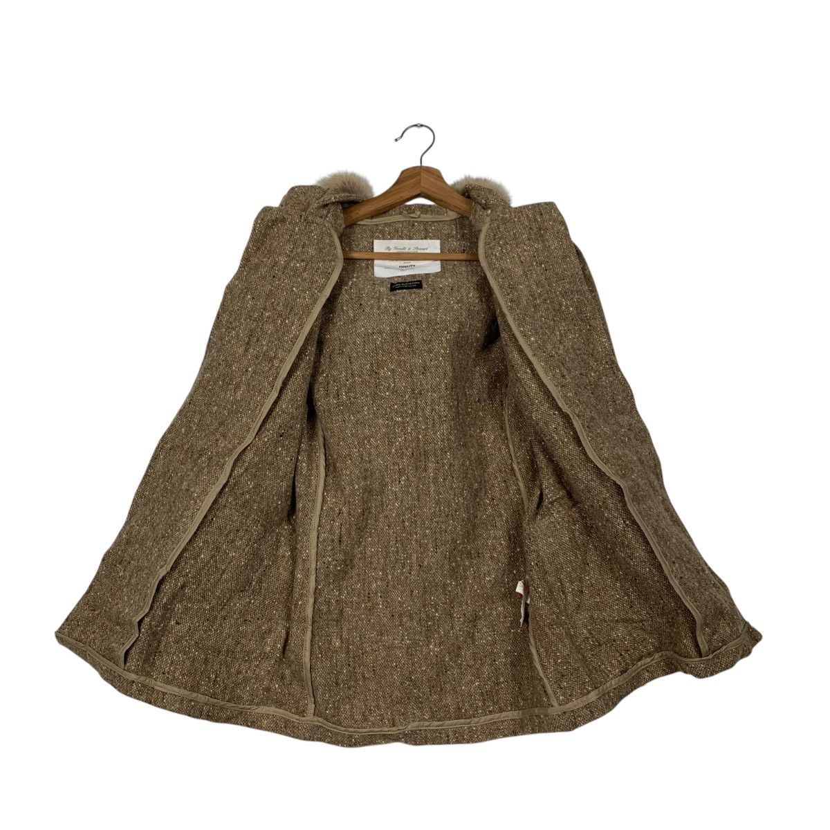 Fidelity FIDELITY By Gerald & Steward Wool Hooded Jacket #2316-C103 Size XS / US 0-2 / IT 36-38 - 12 Thumbnail