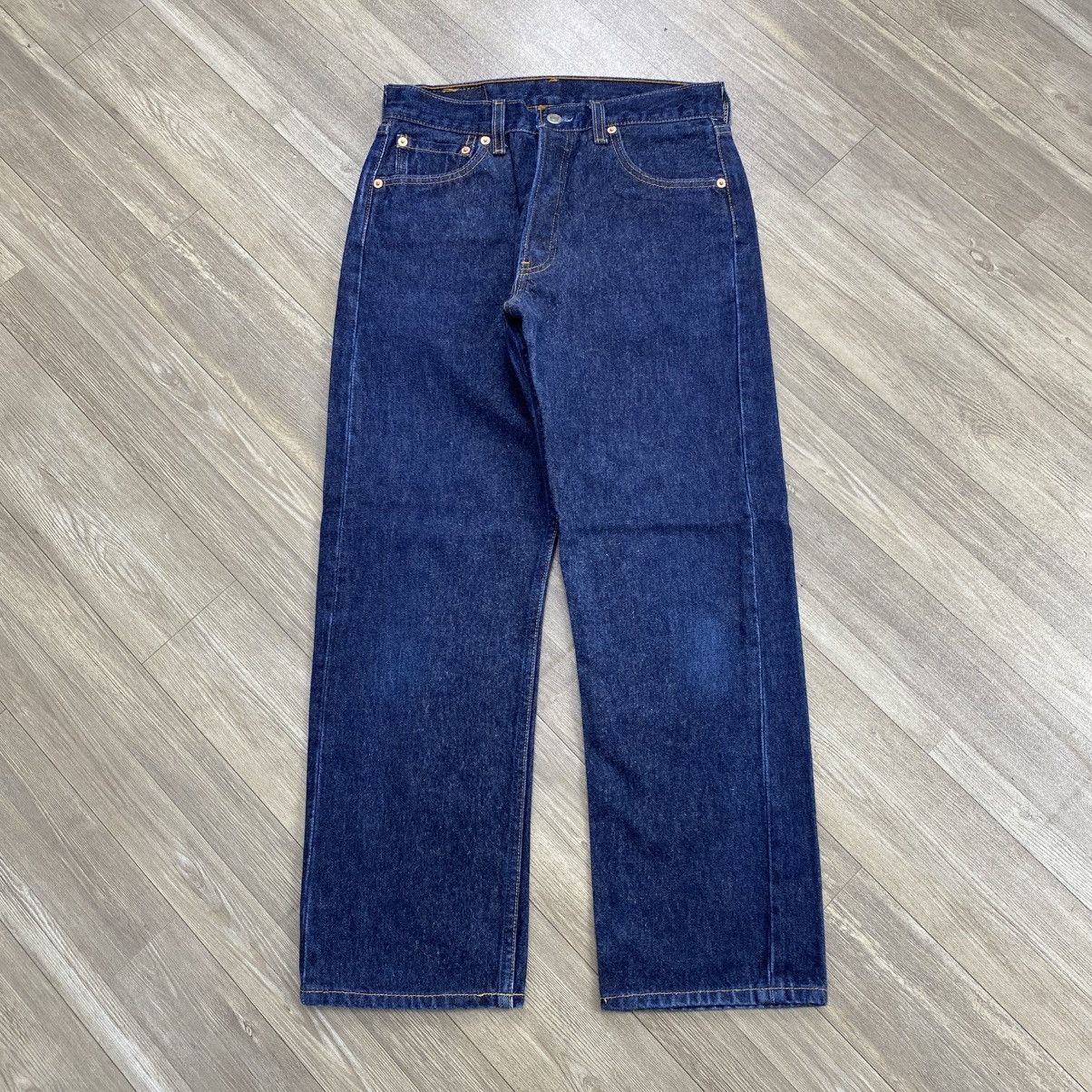 Levi's Vintage Clothing 🇺🇸1990s Vintage Levis 501 USA 30x32 Indigo Jeans Size US 30 / EU 46 - 1 Thumbnail