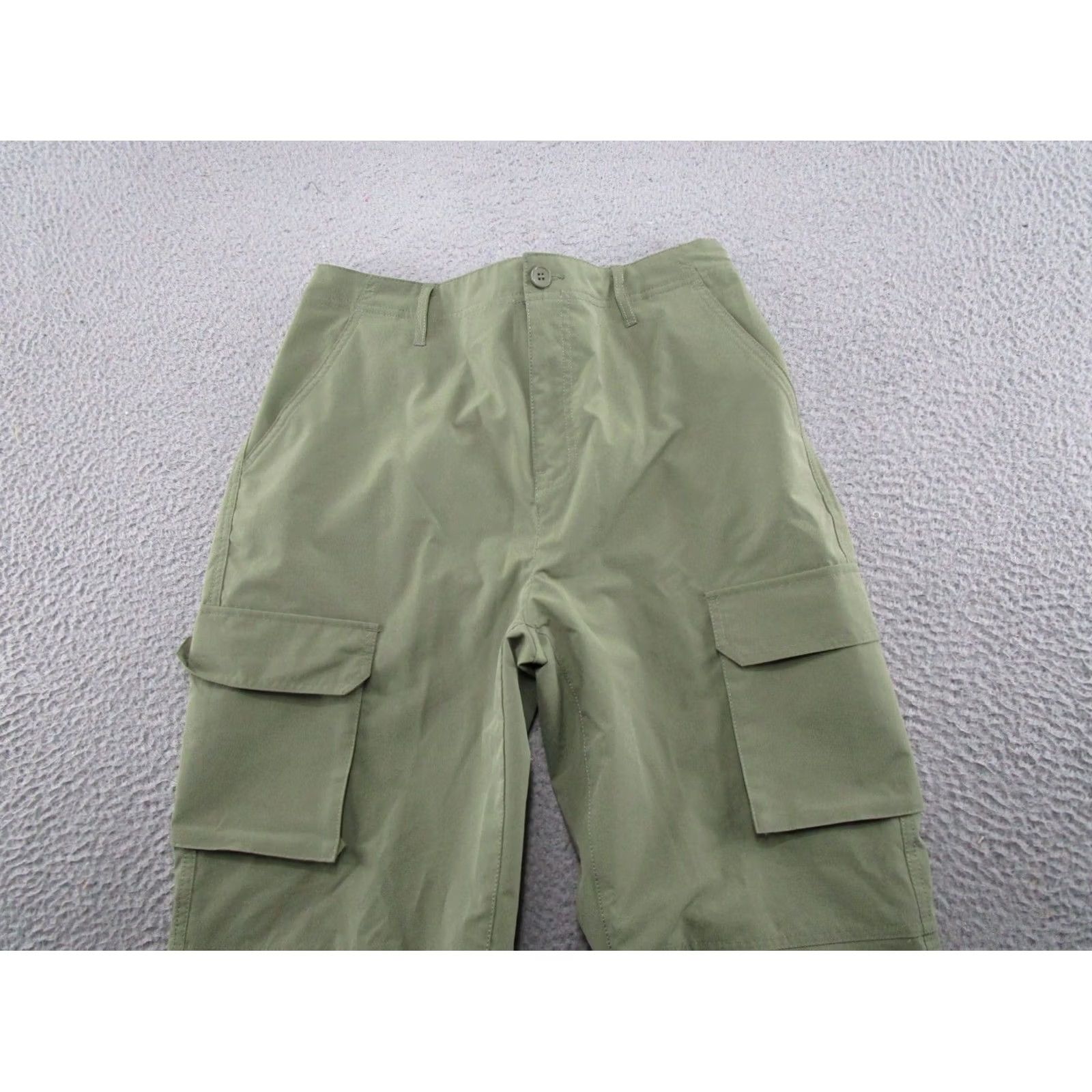 Vintage Love Tree Cargo Pants Baggy Green Elastic Waist Women’s L Size Pants Size 36" / US 14 / IT 50 - 3 Thumbnail