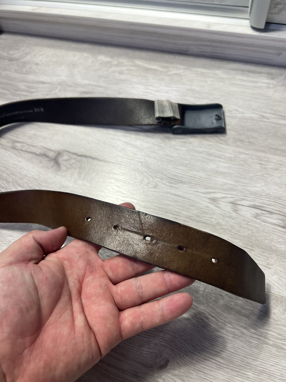 G-Star Vintage G-Star RAW Leather Brown Belt Size ONE SIZE - 7 Thumbnail