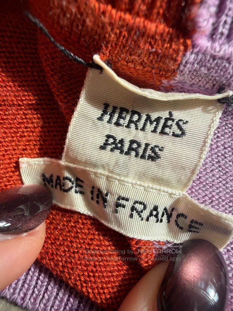 Hermes Hermes 2022 Spring/Summer women's beige split version gran Size XS / US 0-2 / IT 36-38 - 3 Thumbnail