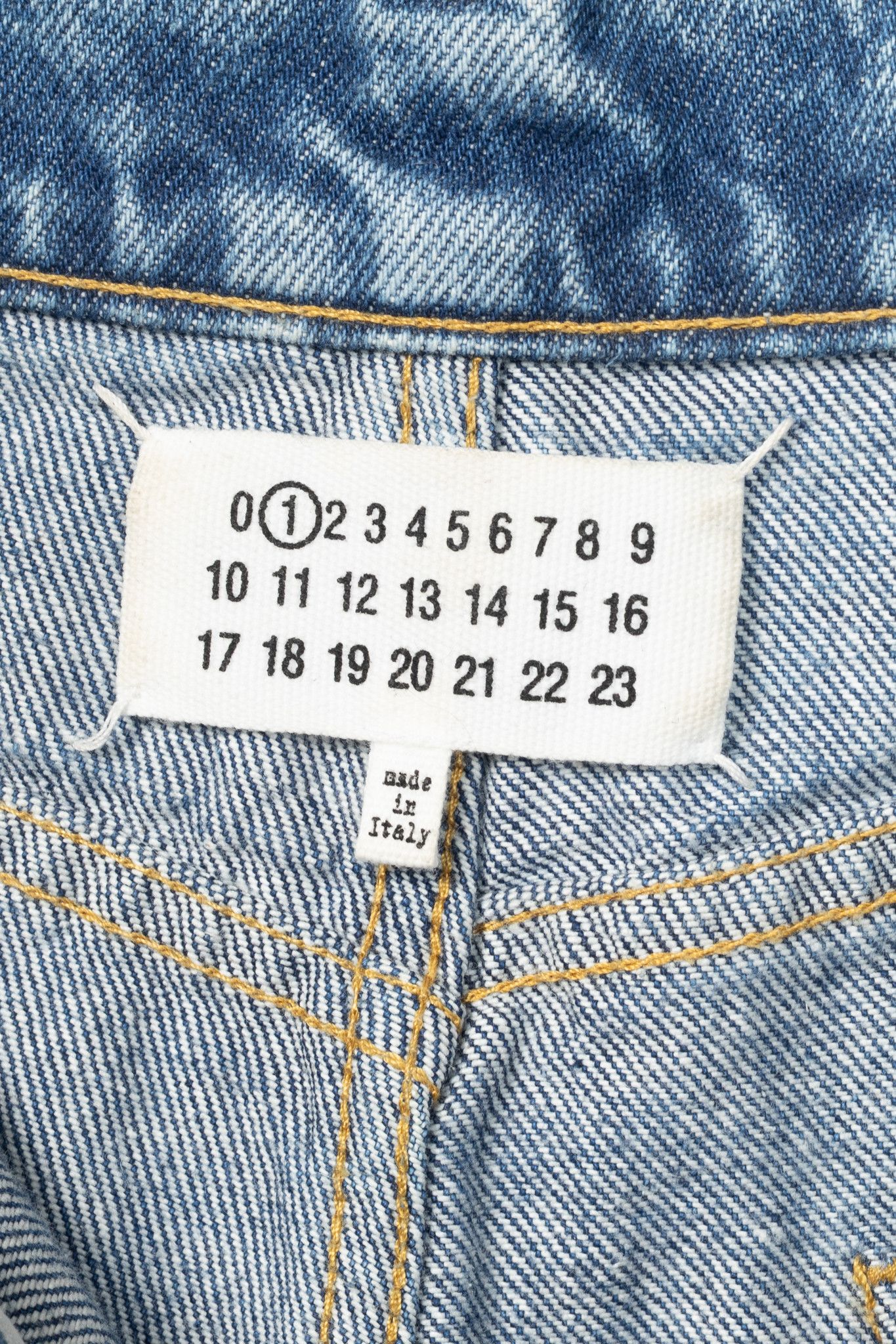 Maison Margiela Maison Margiela Blue Cotton Slit Jeans Size 27" / US 4 / IT 40 - 9 Thumbnail