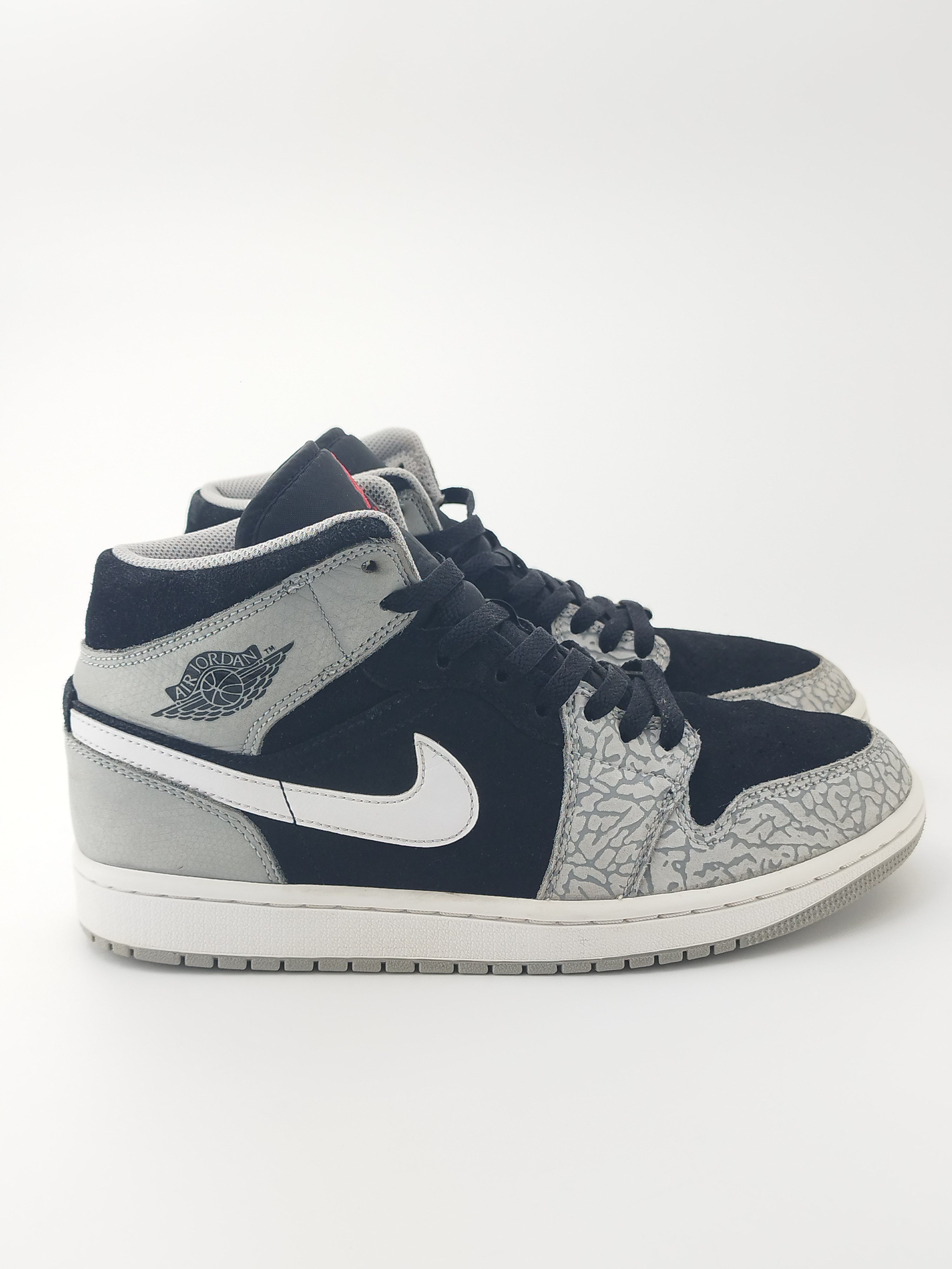 Jordan Brand Jordan 1 Mid Elephant Print Sneakers 7,5 US Size US 8.5 / EU 41-42 - 3 Thumbnail