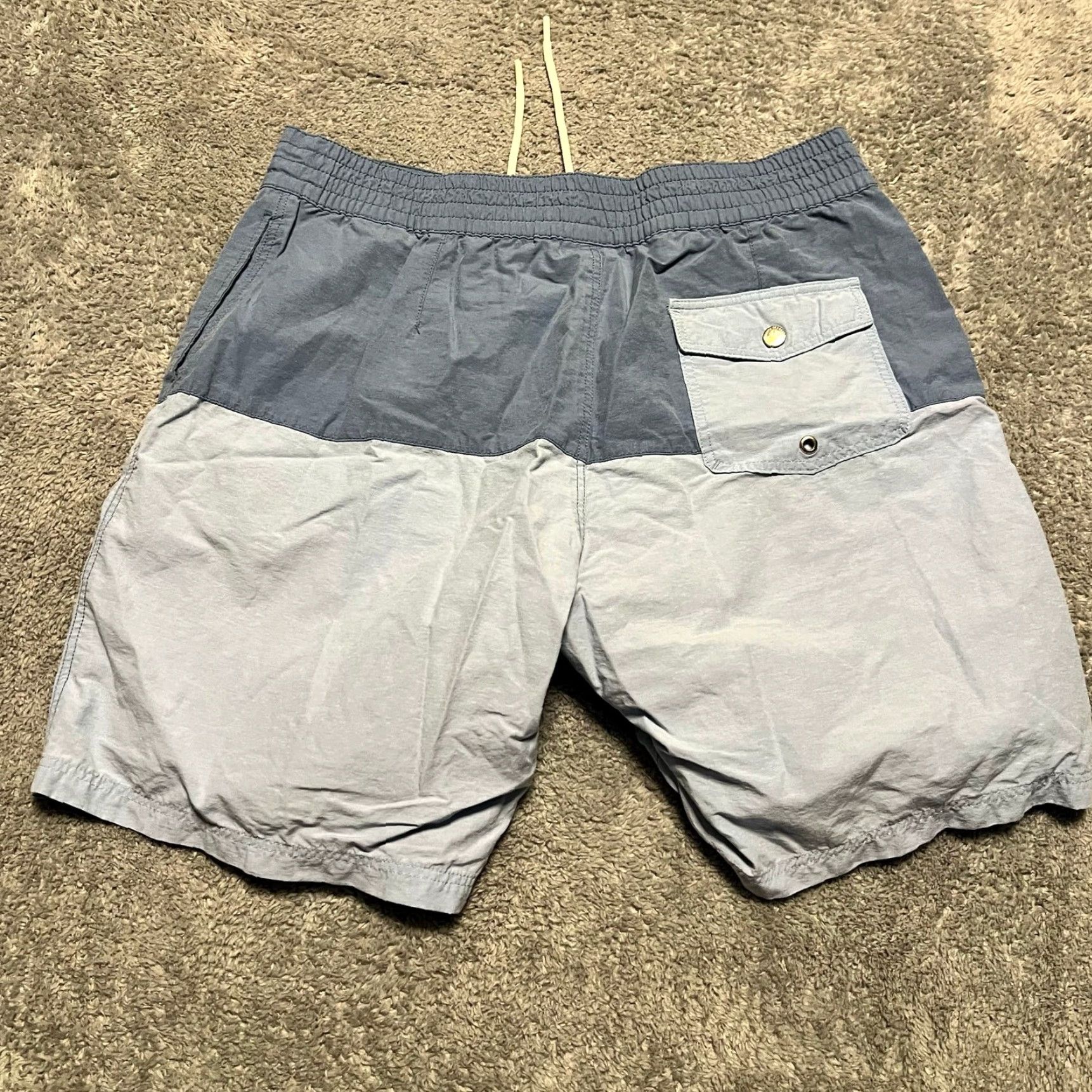 Lacoste Lacoste Swim Trunks Shorts Mens Large Blue Performance Size US 33 - 3 Thumbnail
