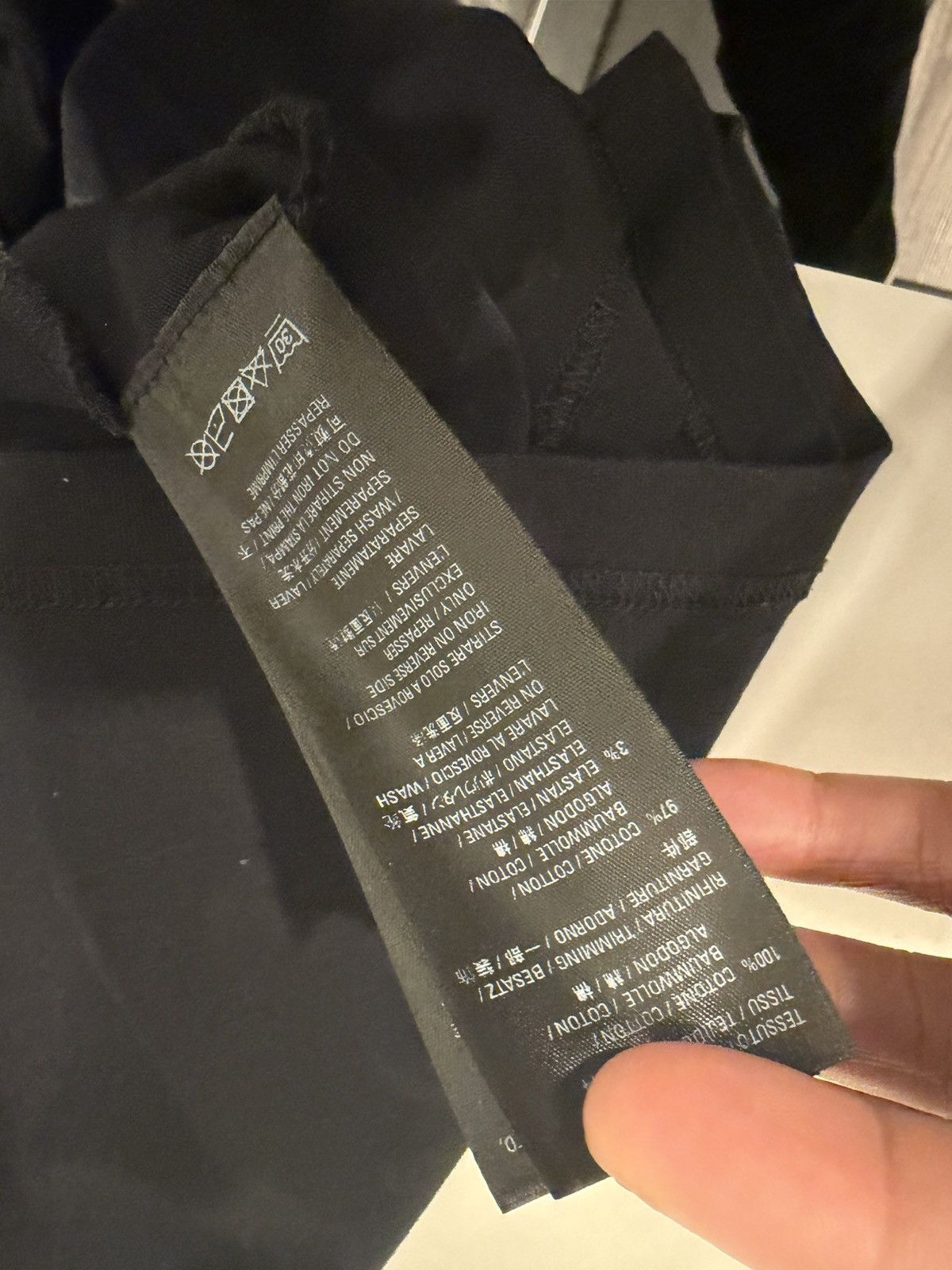 Balenciaga Balenciaga Universiry T Shirt Size US L / EU 52-54 / 3 - 7 Thumbnail