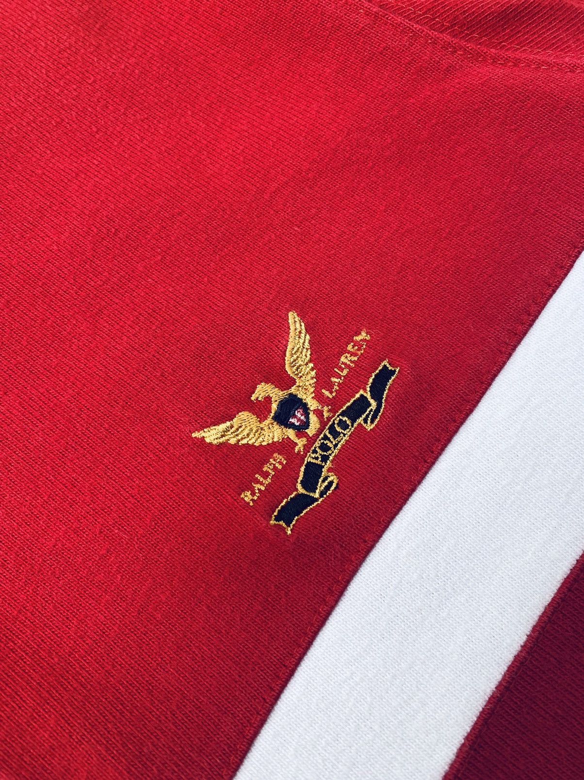 Polo Ralph Lauren Vintage 90s Polo Sport Ralph Lauren Rugby Long Sleeve Size US L / EU 52-54 / 3 - 15 Thumbnail